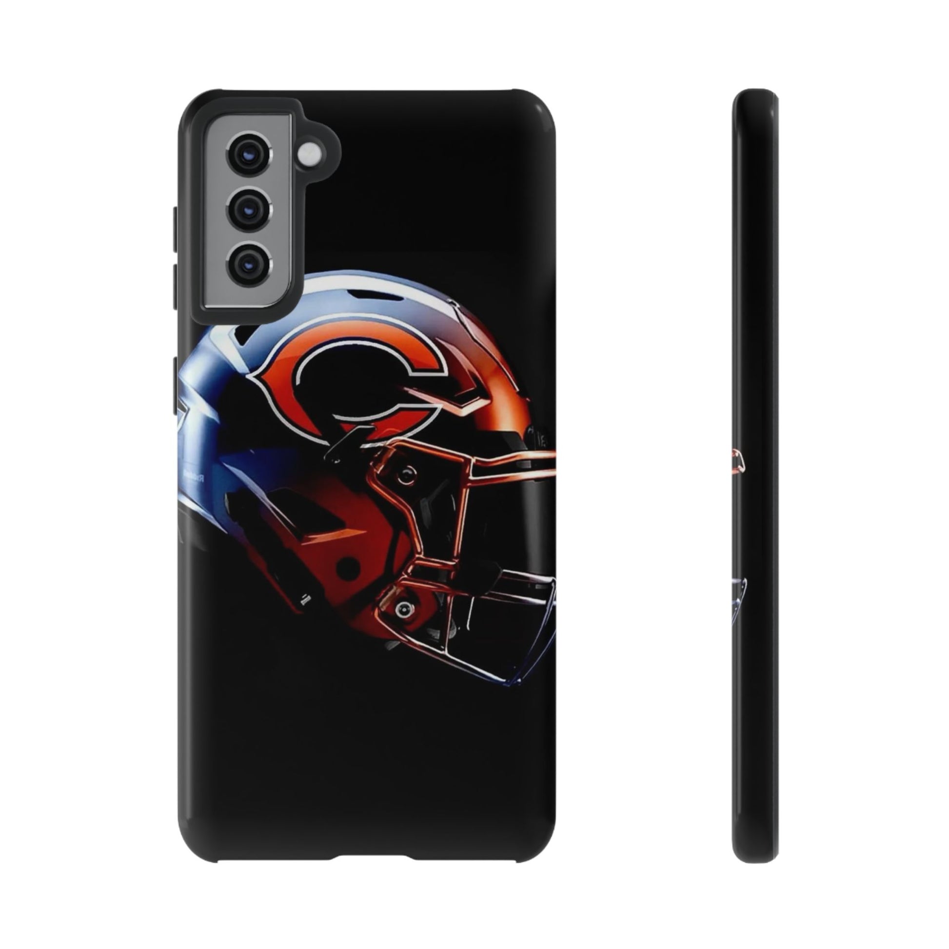 Football Helmet Chicago Bears Phone Case, Tough Cases for iPhones, Samsung, and Pixel