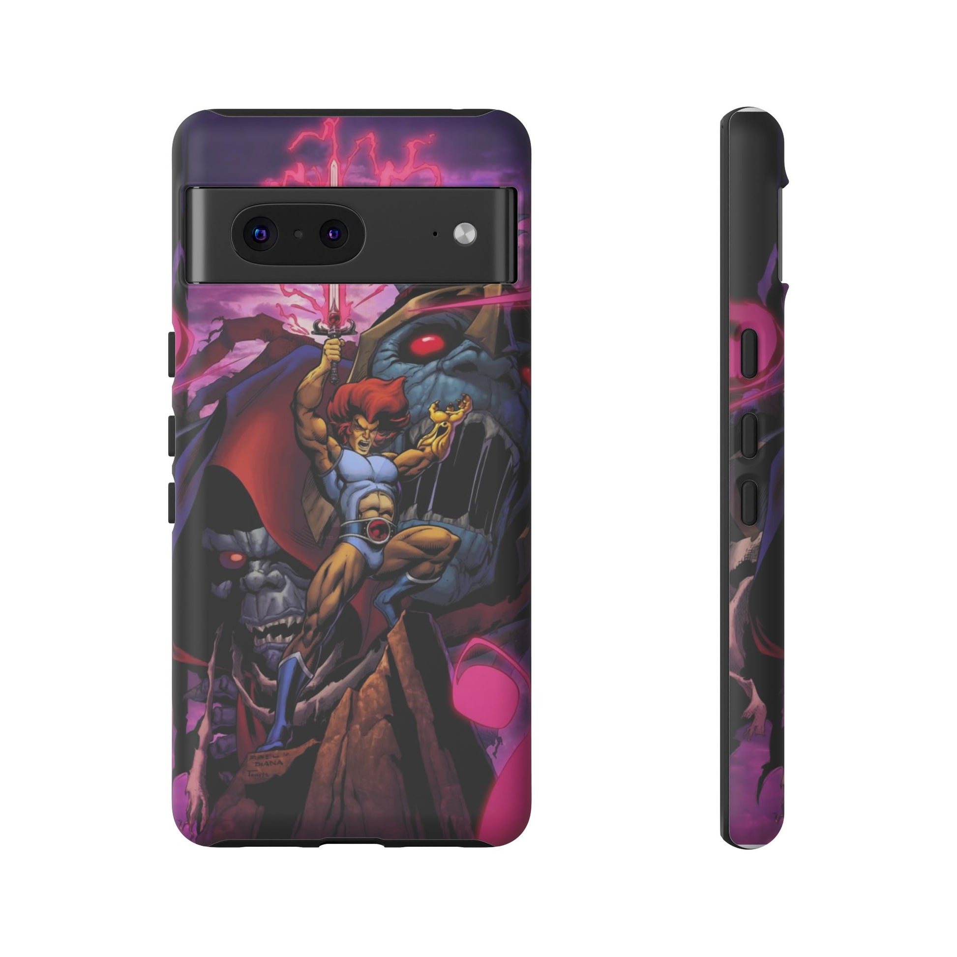 Thundercats Lion O x Mumra Tough Cases for iPhones, Samsung, and Pixel