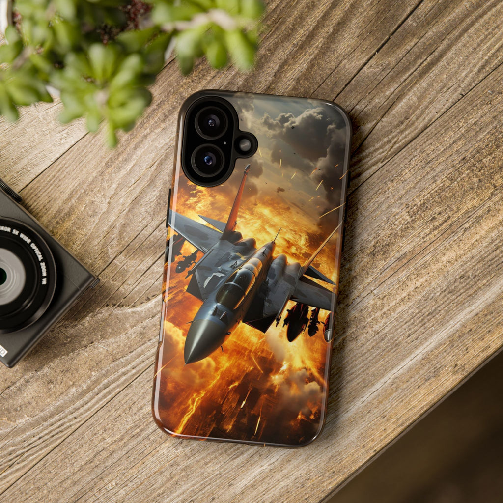 F-15 Fighter Jet Tough Cases for iPhones, Samsung, and Pixel