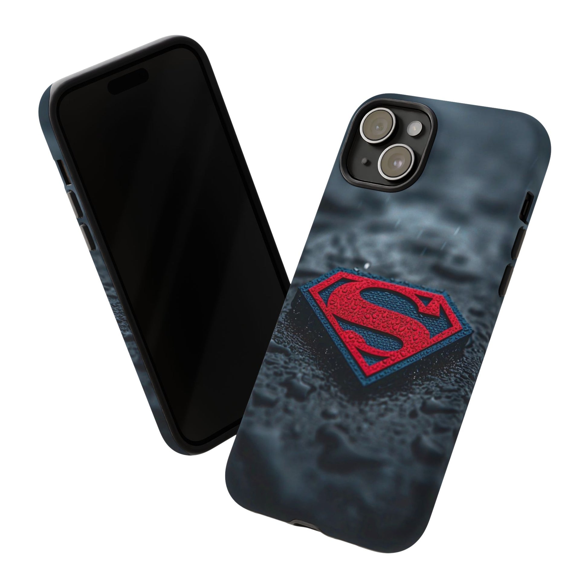 Superman Logo Tough Cases for iPhones, Samsung, and Pixel