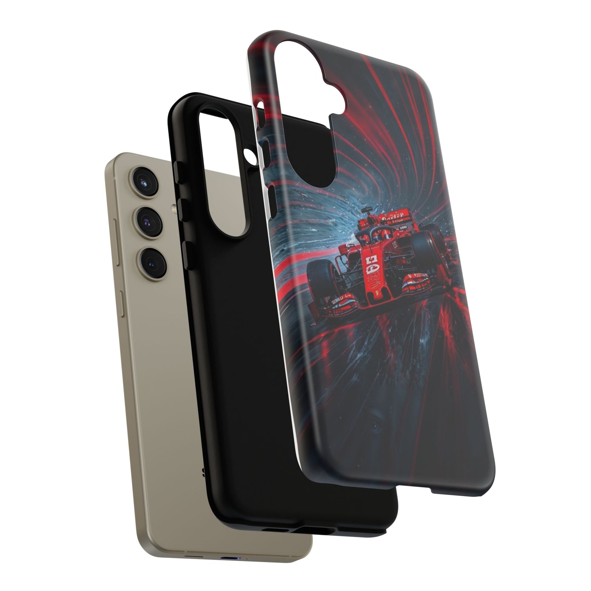 F1 Formula Race Car Phone Case, Tough Cases for iPhones, Samsung, and Pixel
