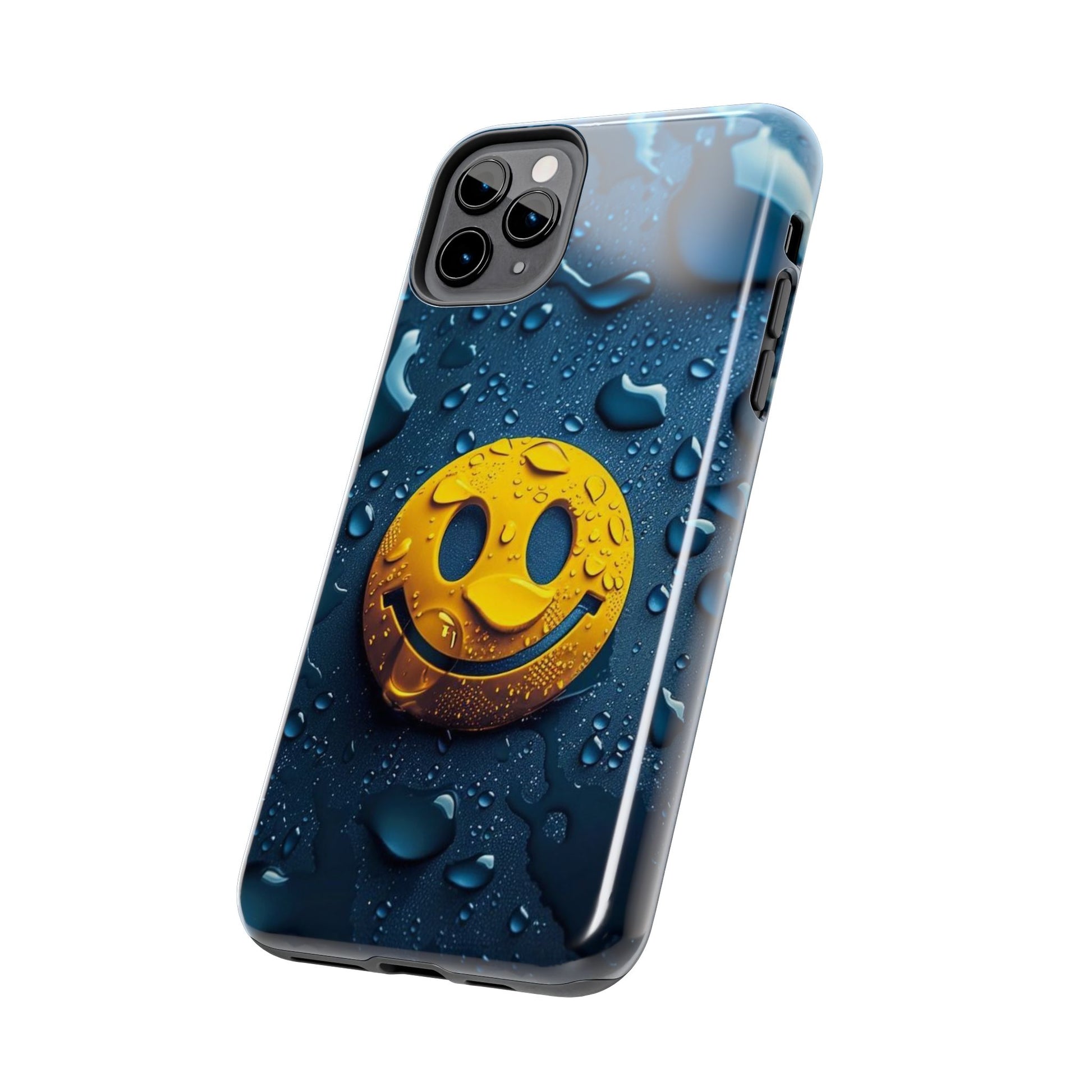 Be Happy Smiley Face Phone Cases for iPhones & Samsung Phones