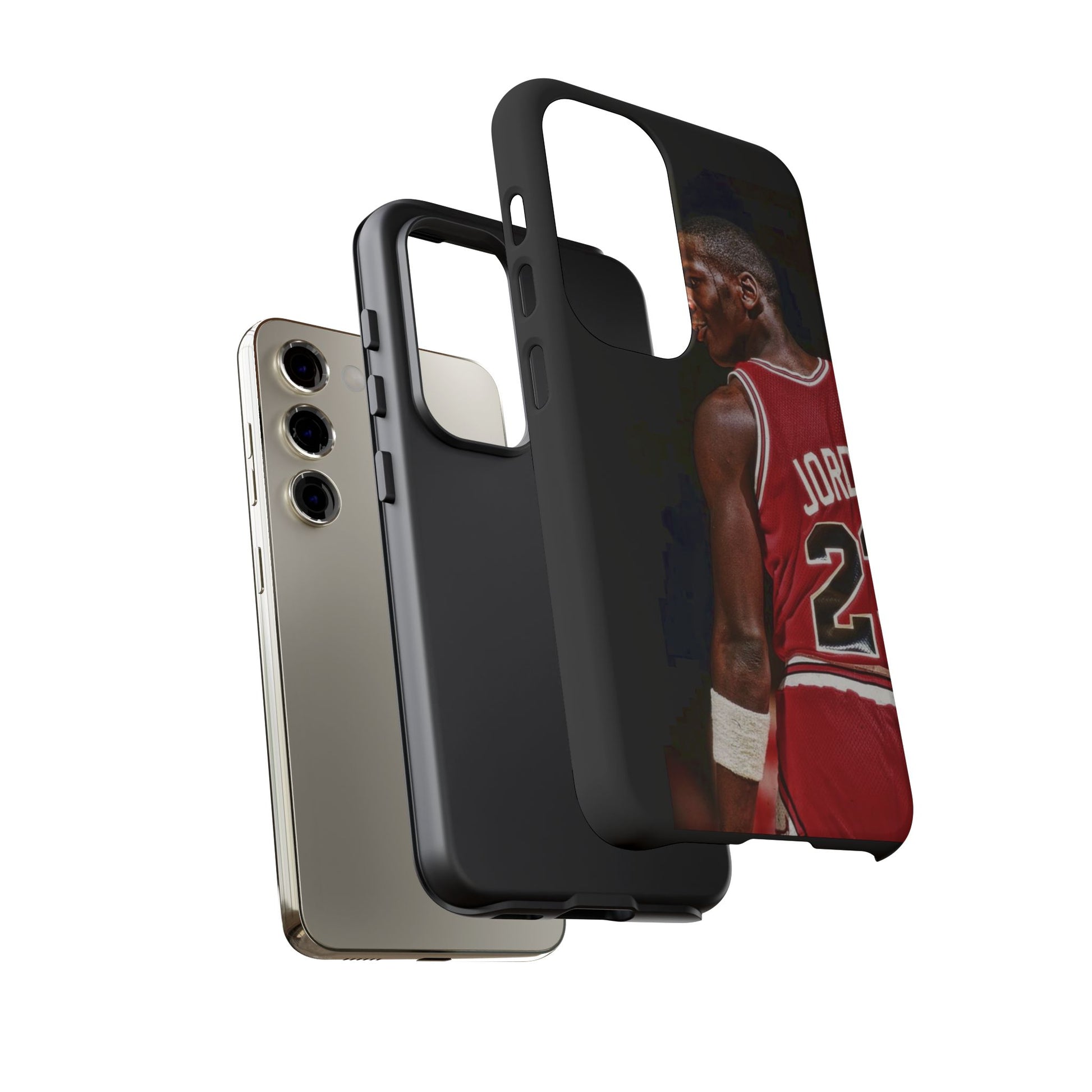 Basketball Legend Michael Jordan Tough Cases for iPhones, Samsung, and Pixel
