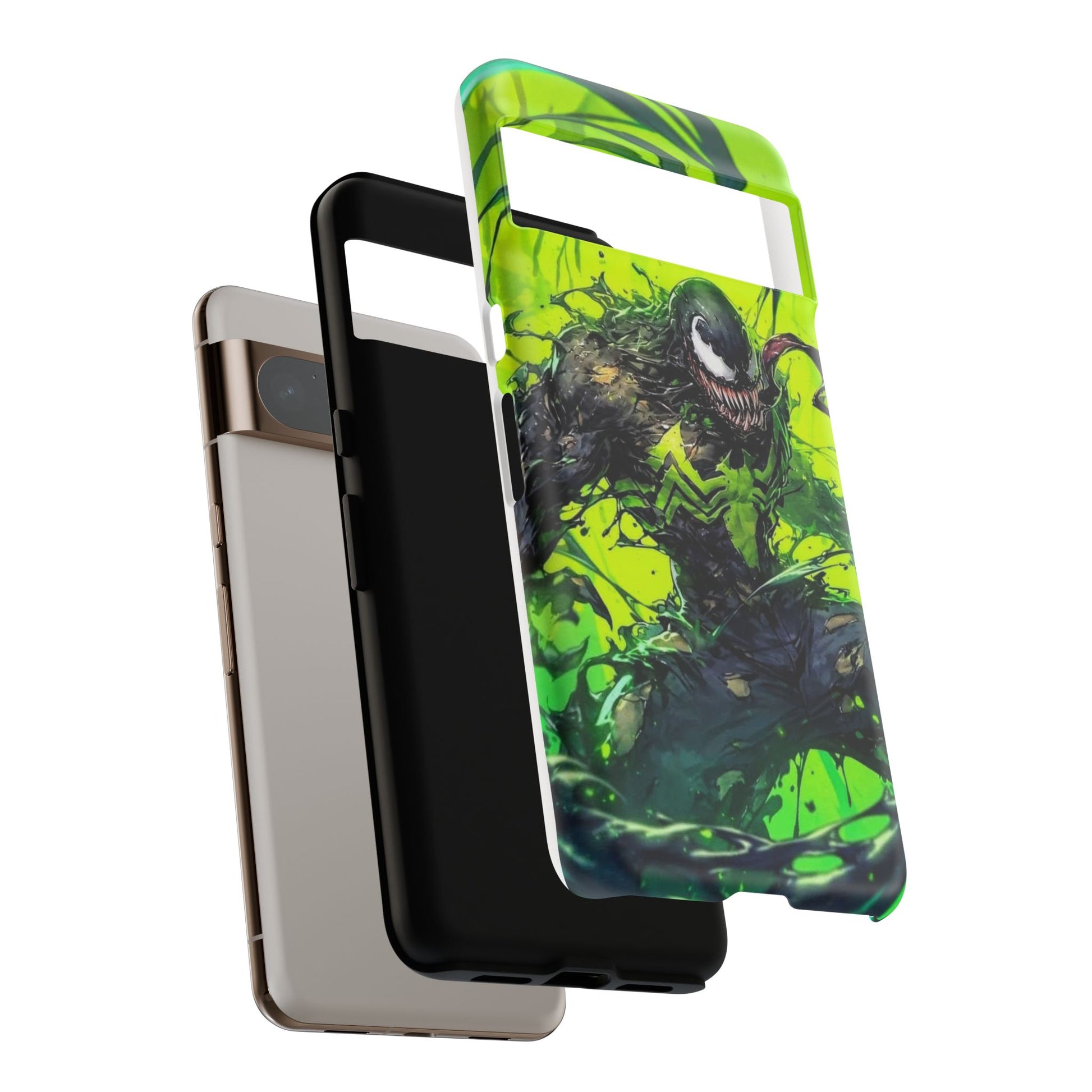 Evil Venom Phone Case, Tough Cases, Marvel Comics Phone for iPhones, Samsung, and Pixel