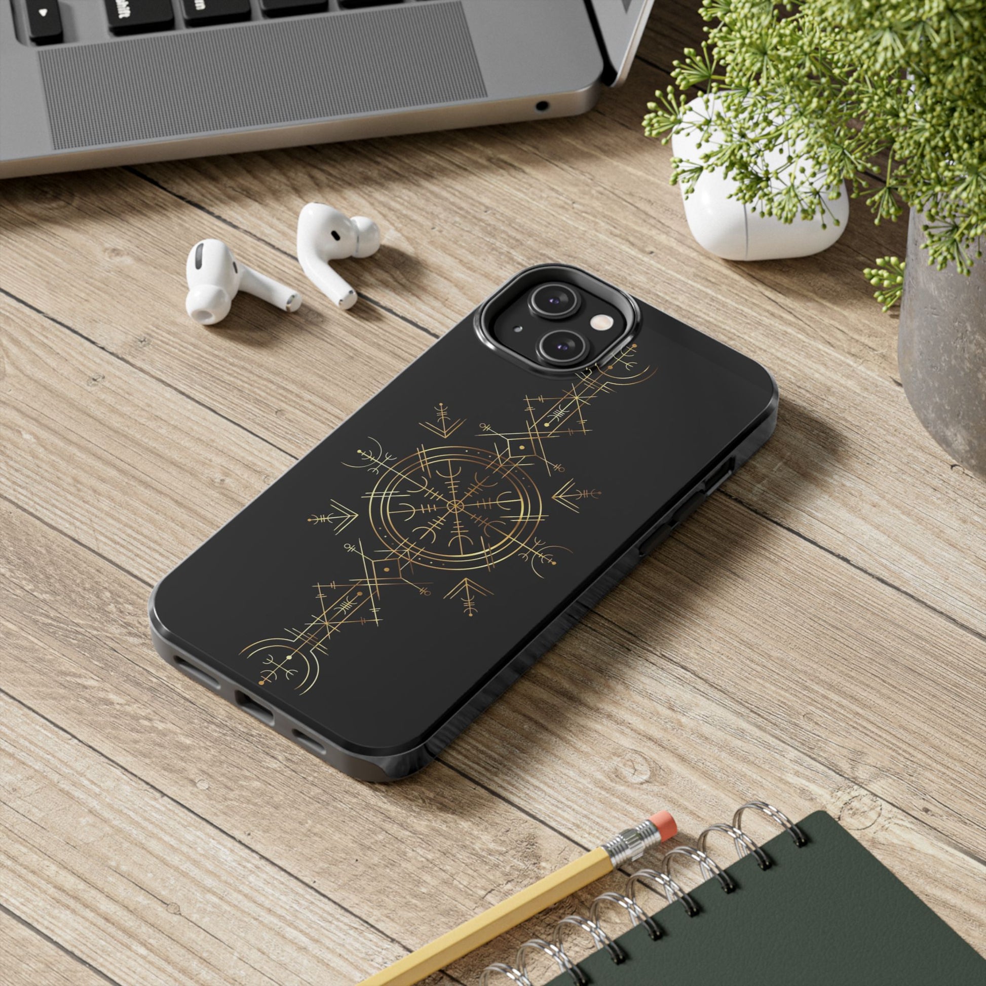 Viking Compass Theme Phone Cases for iPhones & Samsung Phones