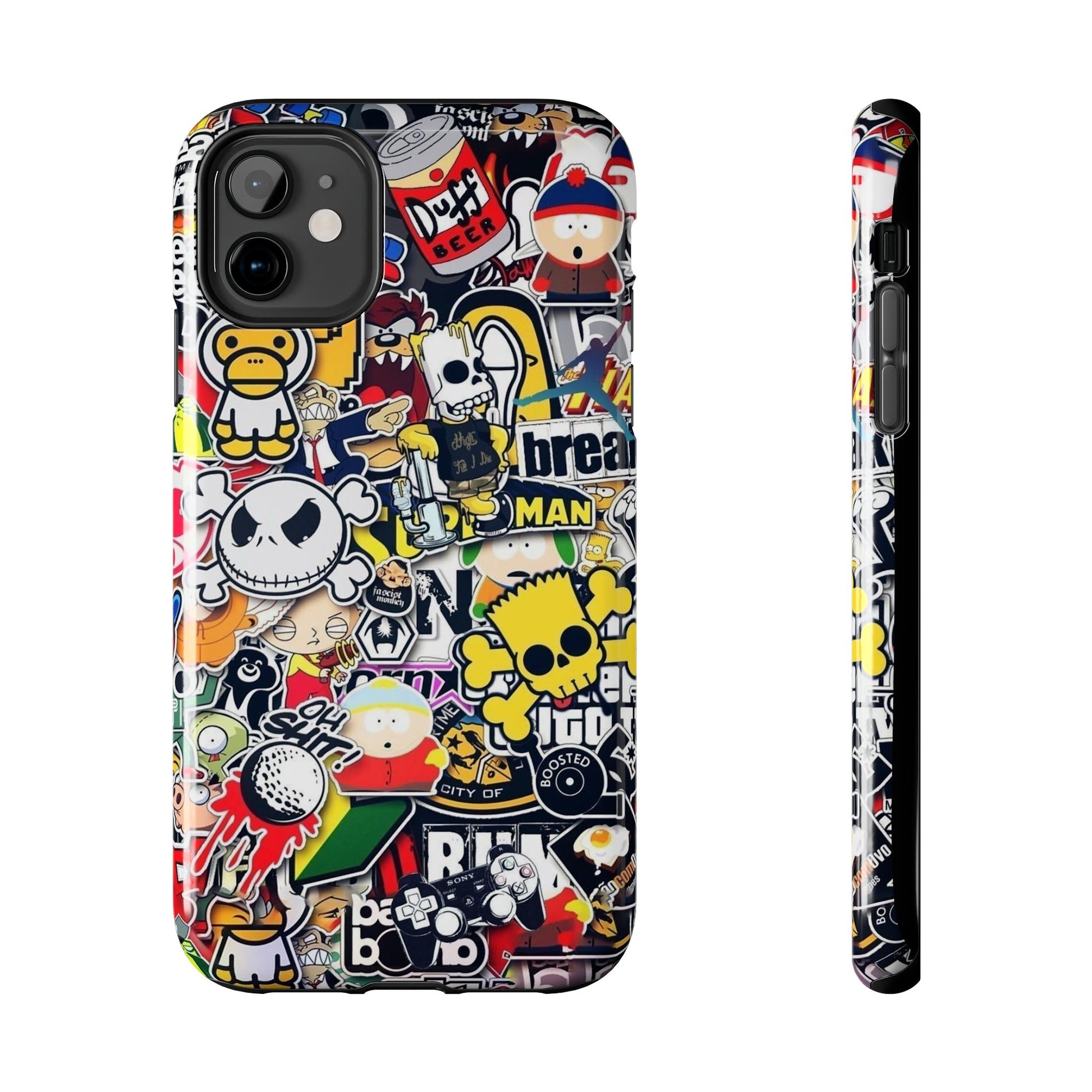 Sticker Bomb Theme Phone Case for iPhone & Samsung Galaxy Phones