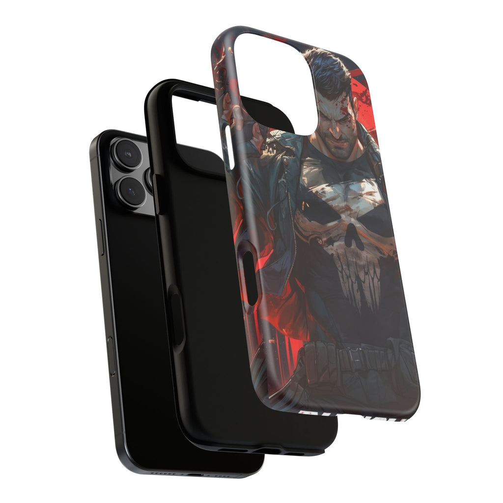 Punisher Tough Cases for iPhones, Samsung, and Pixel