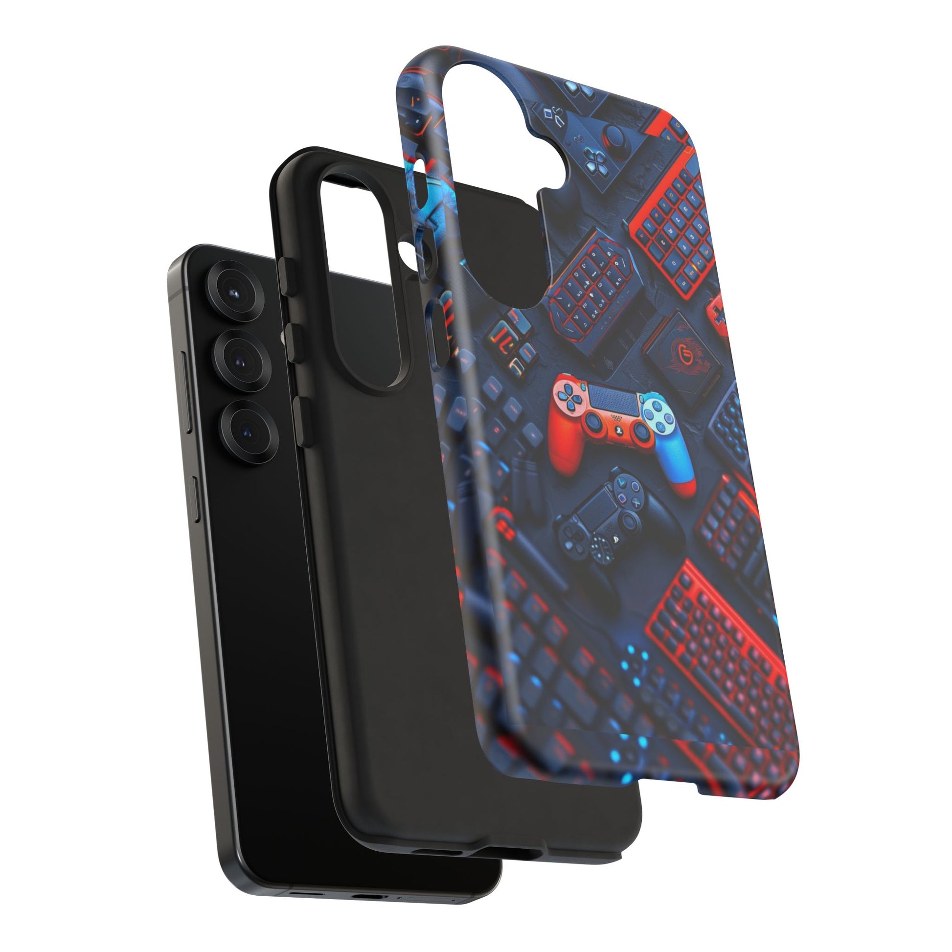 Gamer Themed Controllers Tough Cases for iPhones, Samsung, and Pixel
