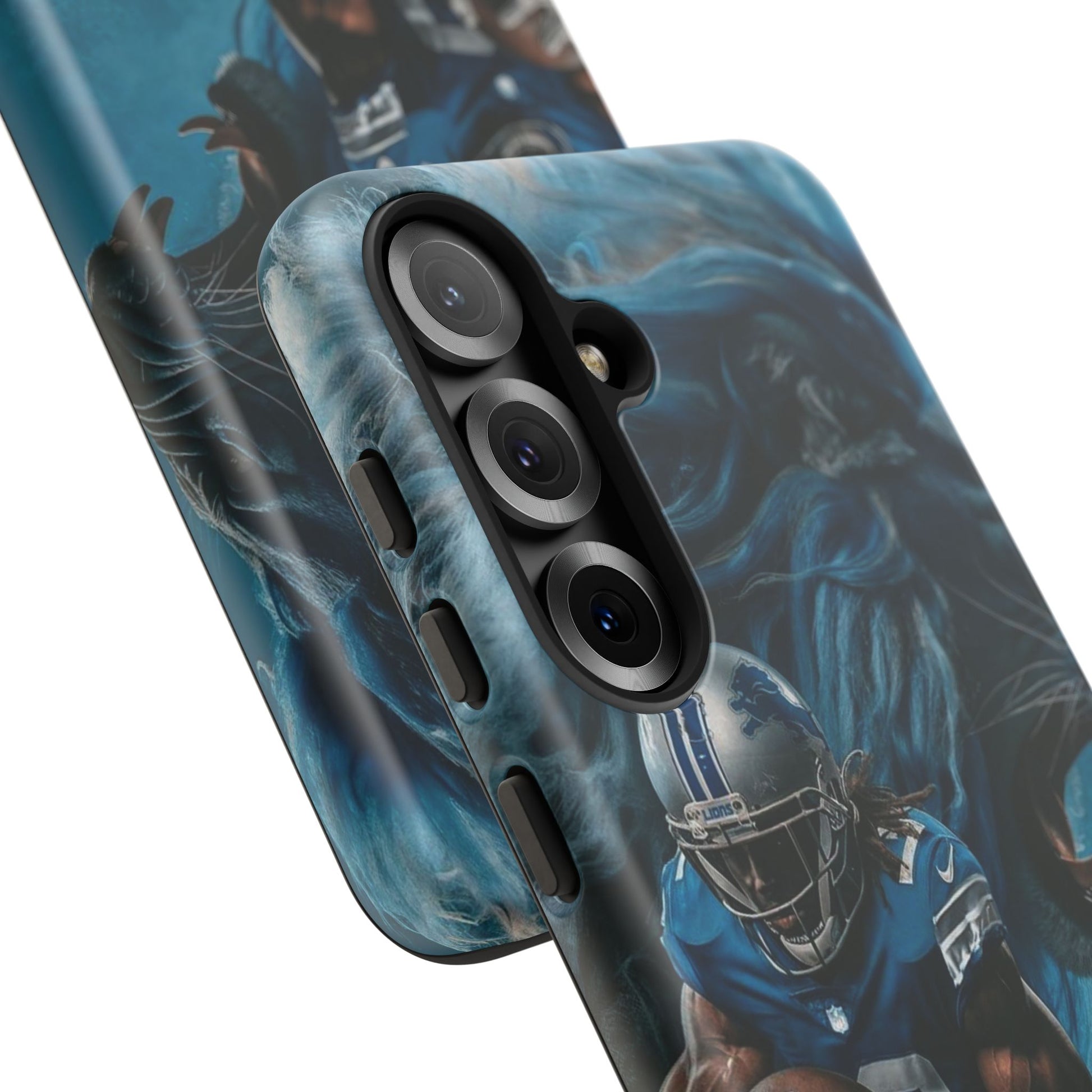 Detroit Lions Player Football Phone Case, Tough Cases for iPhones, Samsung, and Pixel