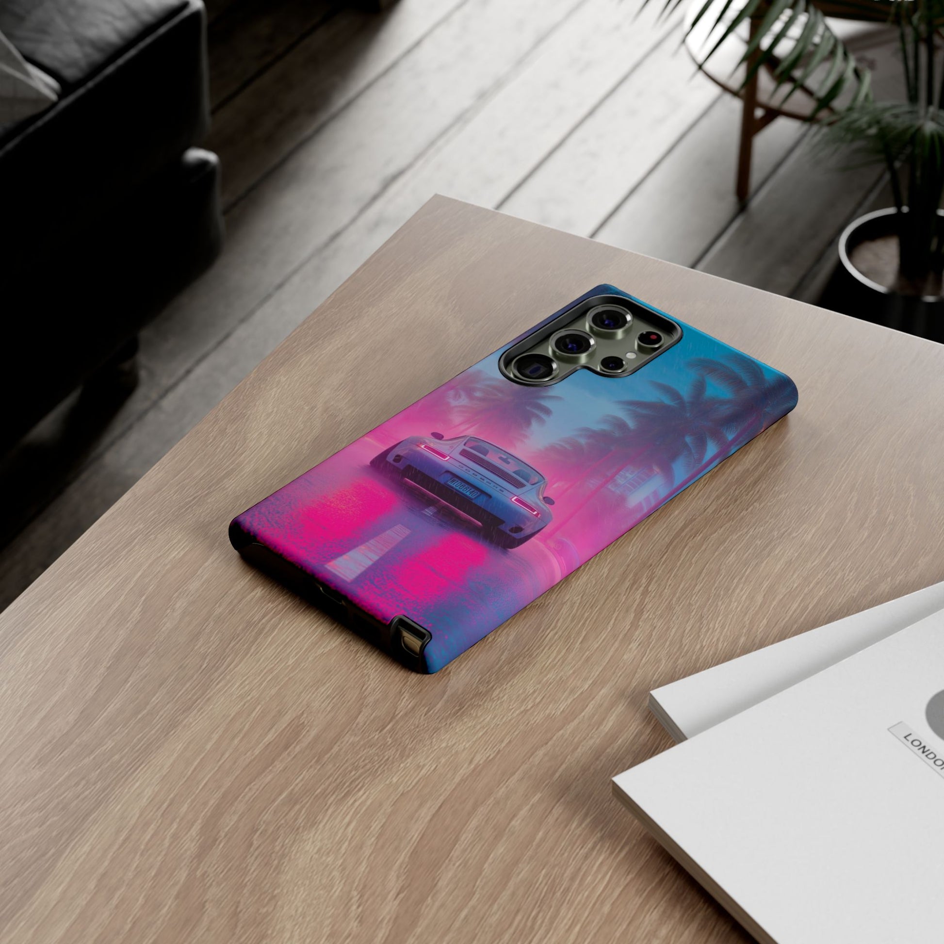 Miami Vice Porsche Phone Case for iPhone, Samsung Galaxy, & Pixel Phones