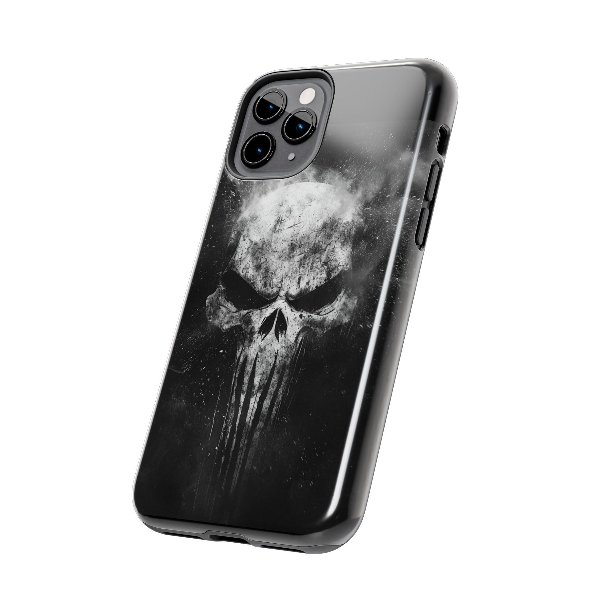 Smoking Skull Theme Phone Case for iPhone & Samsung Galaxy Phones