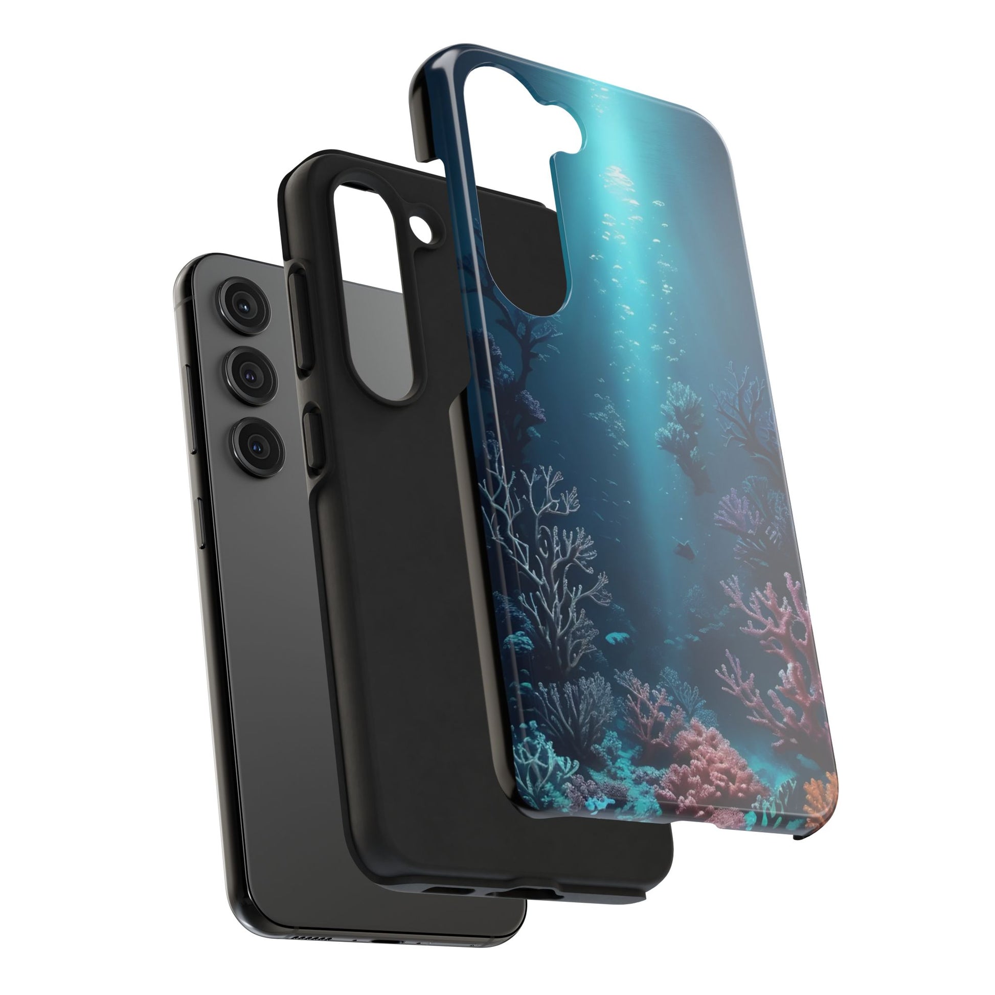 Deep Blue Sea Theme Phone Cases for iPhones & Samsung Phones