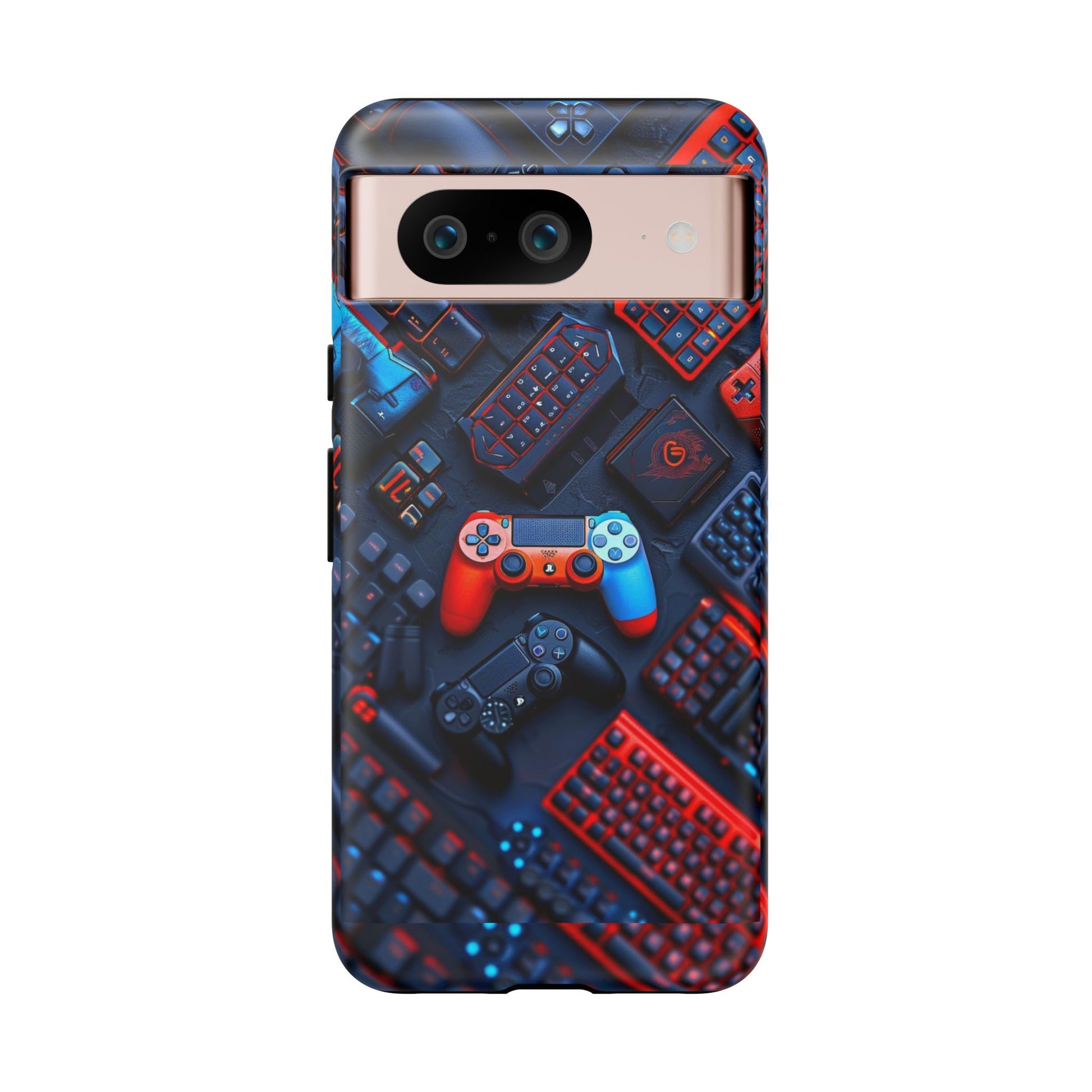 Gamer Themed Controllers Tough Cases for iPhones, Samsung, and Pixel