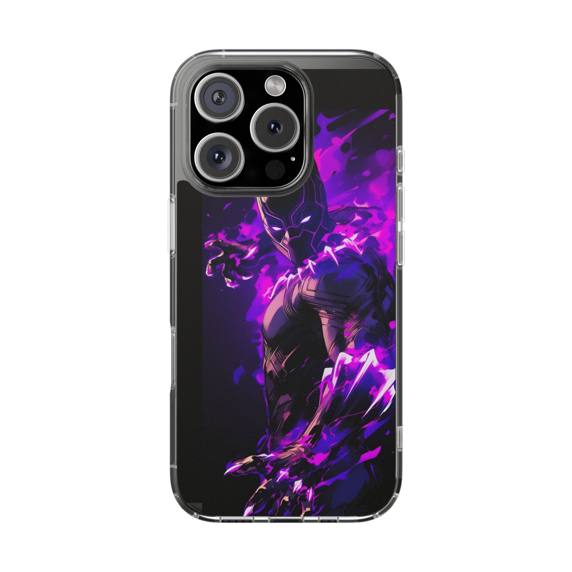 King of Wakanda Super Black Panther iPhone & Samsung Case, Wireless Charging compatible