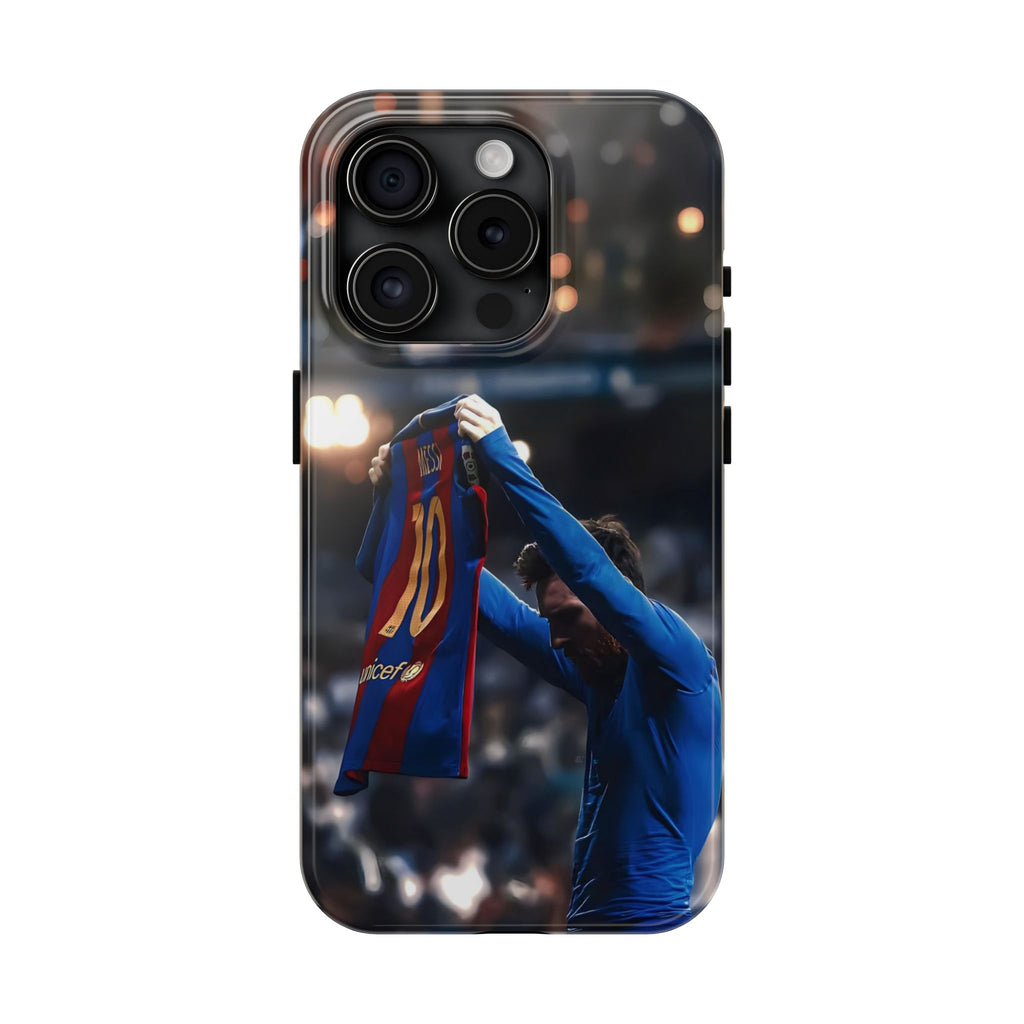 Soccer Champ Messi Tough Phone Cases for Iphones & Samsung Phones Durable