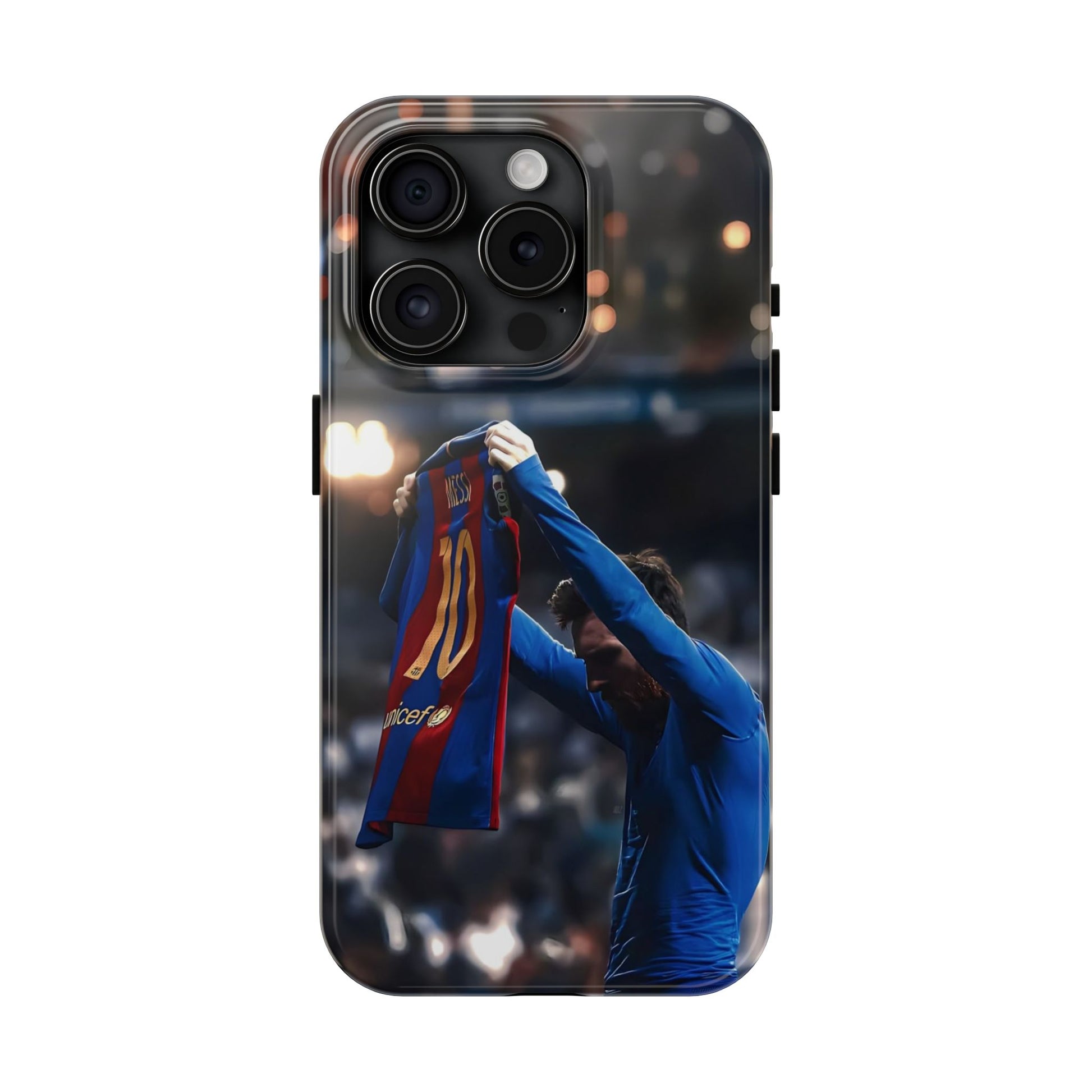 Soccer Champ Messi Tough Phone Cases for Iphones & Samsung Phones Durable