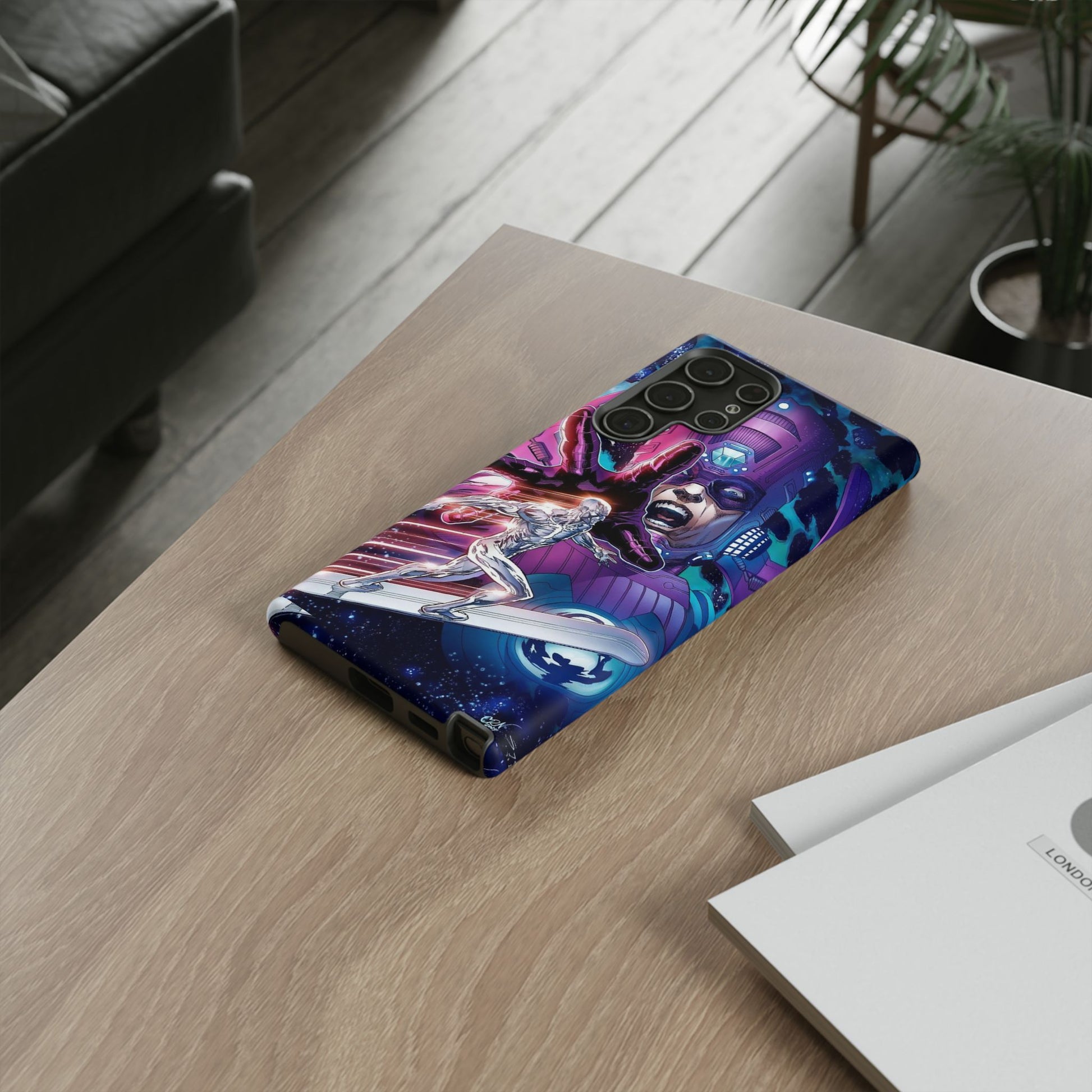 Galactus x Silver Surfer Marvel Phone Case, Tough Cases for iPhones, Samsung, and Pixel