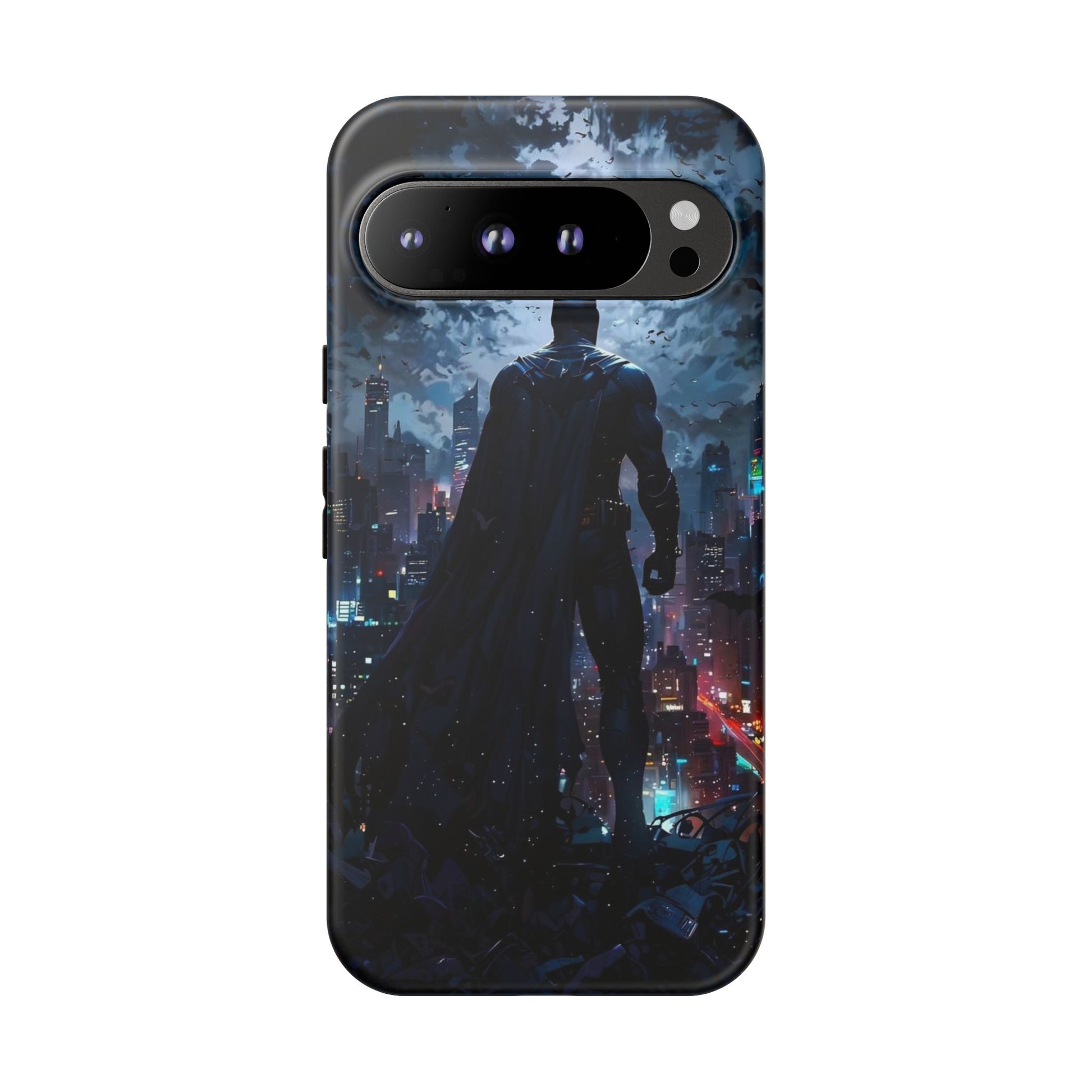 Gotham City Batman Tough Cases for iPhones, Samsung, and Pixel