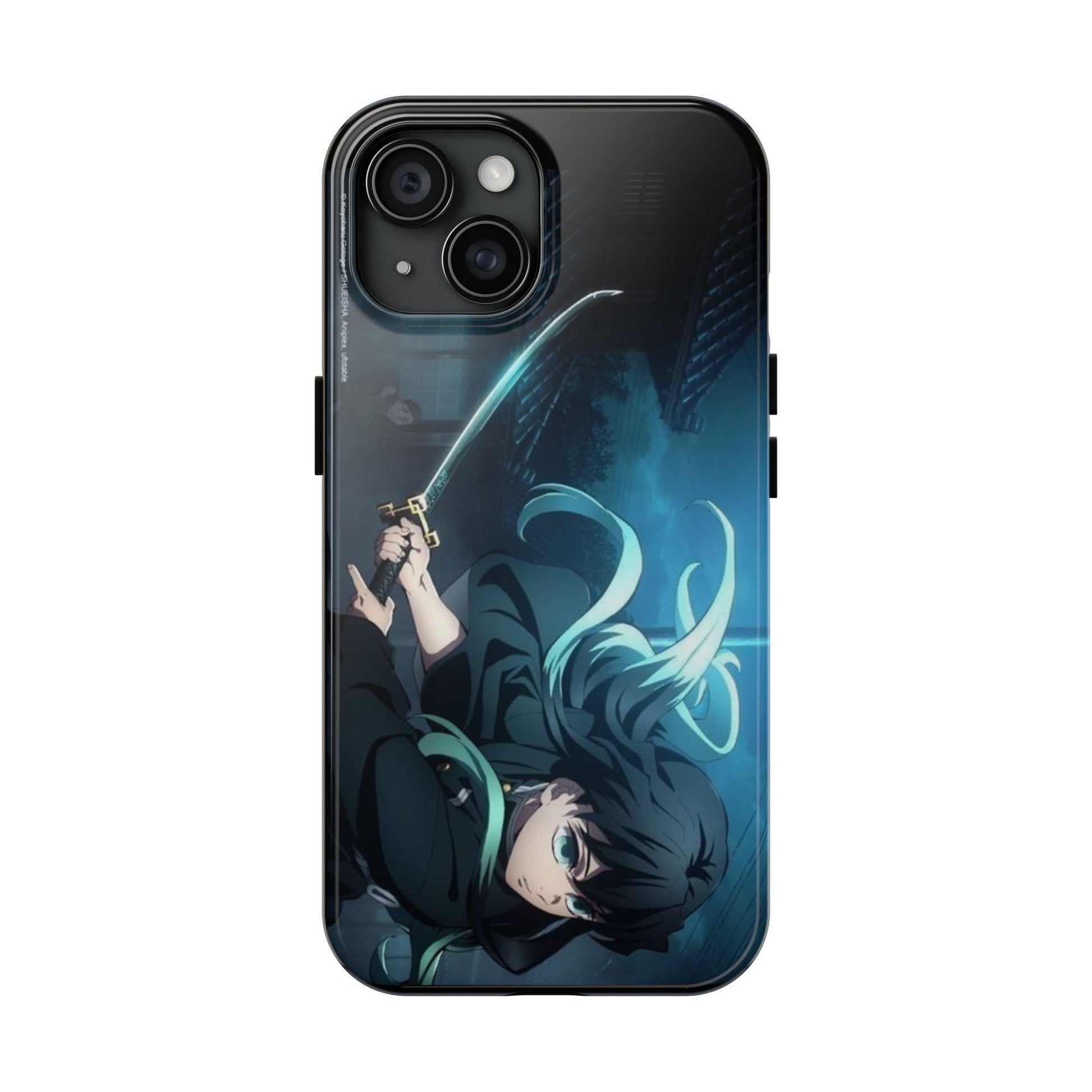 Female Samurai Warrior Anime Theme Phone Cases for Iphones & Samsung Phones
