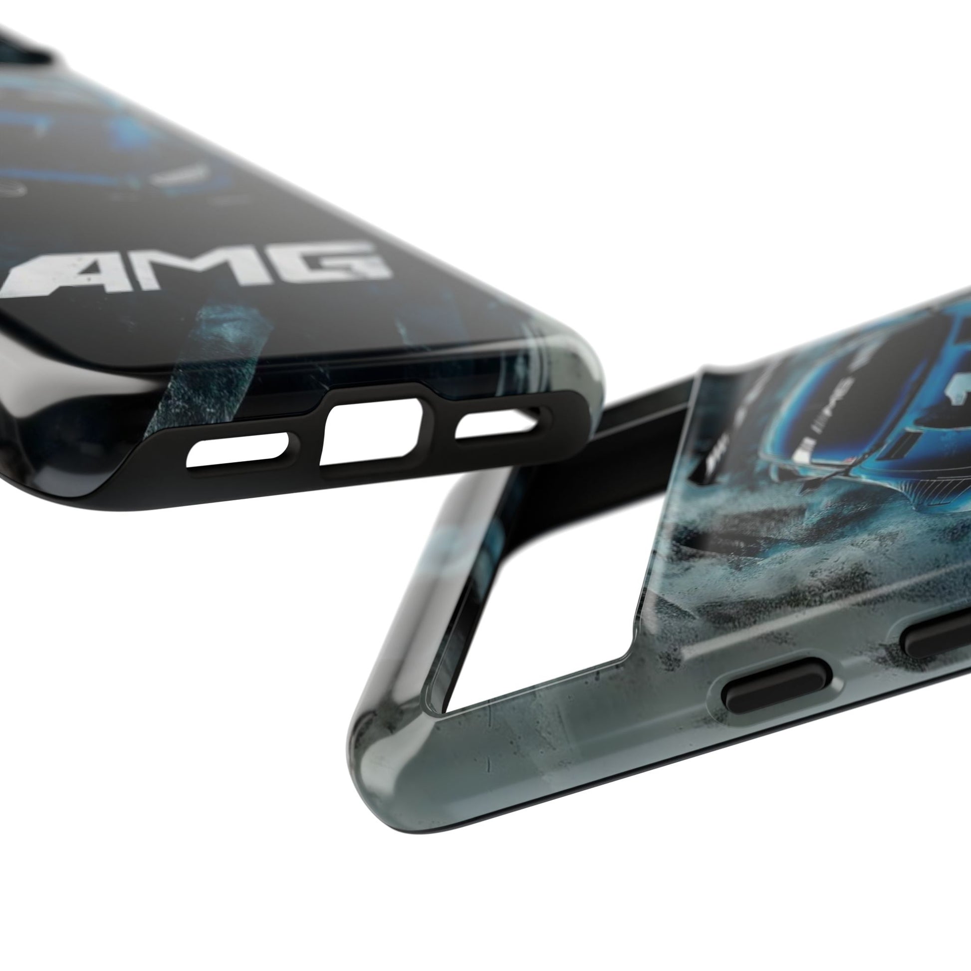 Mercedes AMG Racing Car Tough Cases for iPhones, Samsung, and Pixel