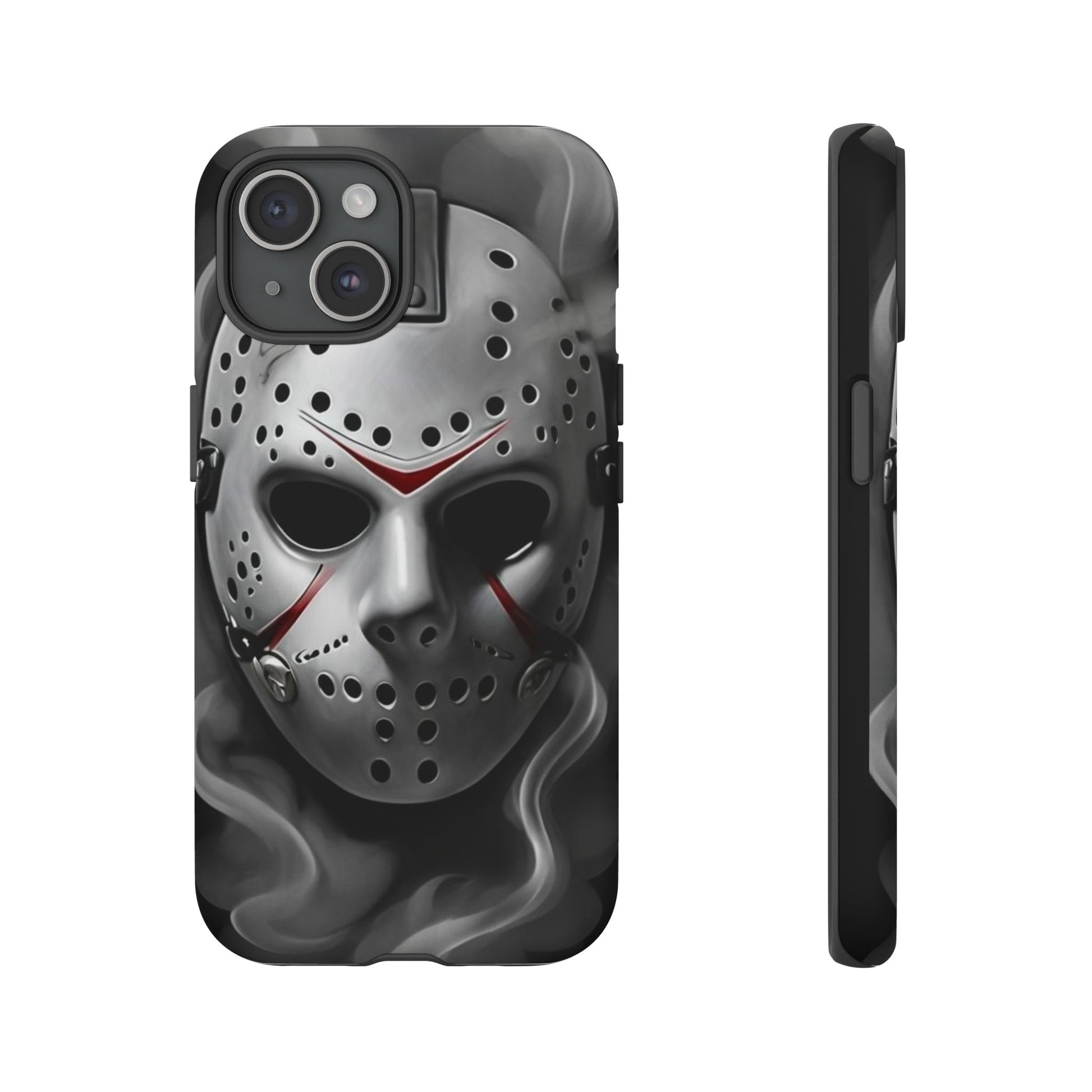 Friday the 13th Jason's Mask Tough Cases for iPhones, Samsung, and Pixel