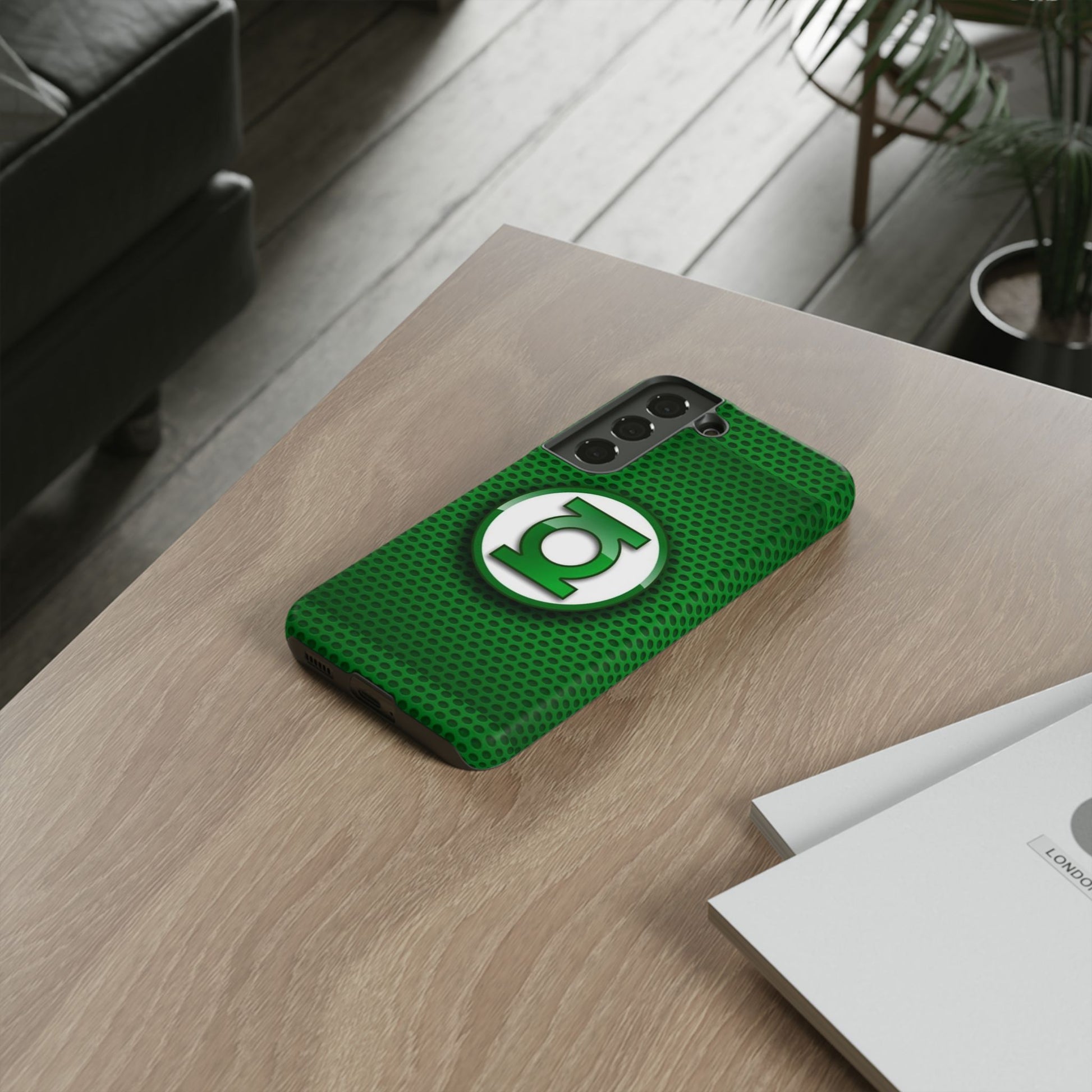 Green Lantern Logo Phone Case, Tough Cases, DC Case for iPhones, Samsung, and Pixel