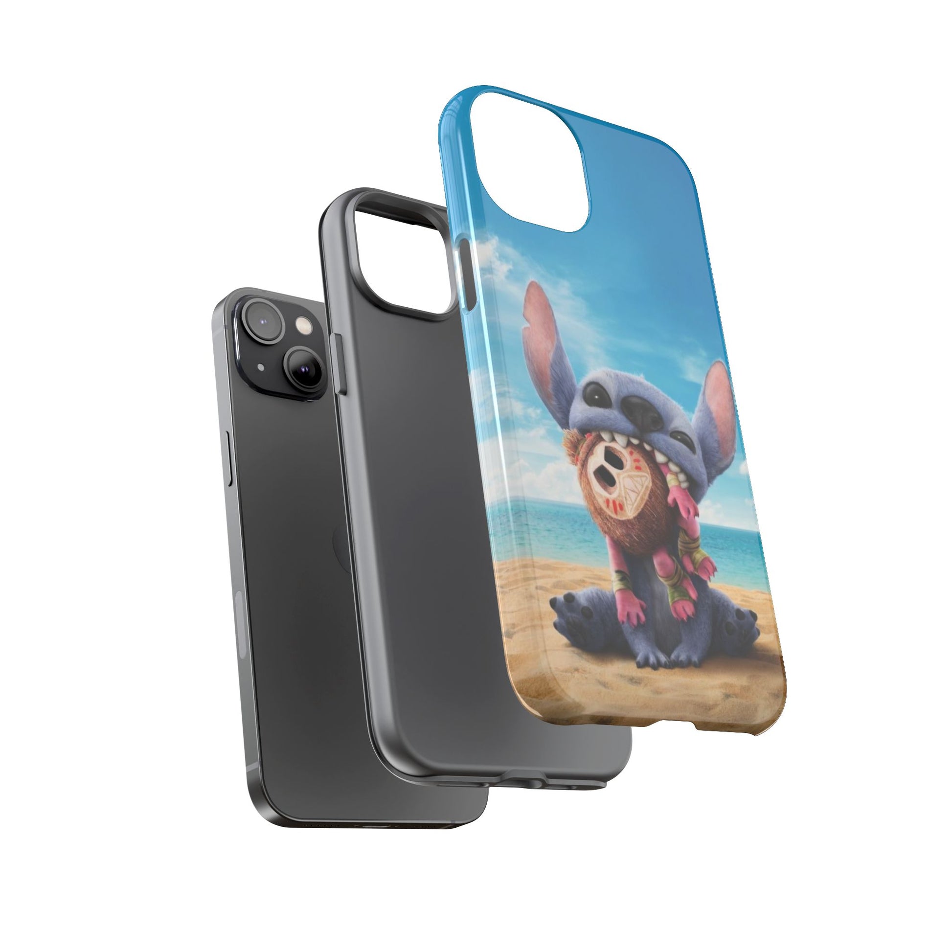 Stitch Beach Sunset Landscape Phone Case for iPhone, Samsung Galaxy, & Pixel Phones