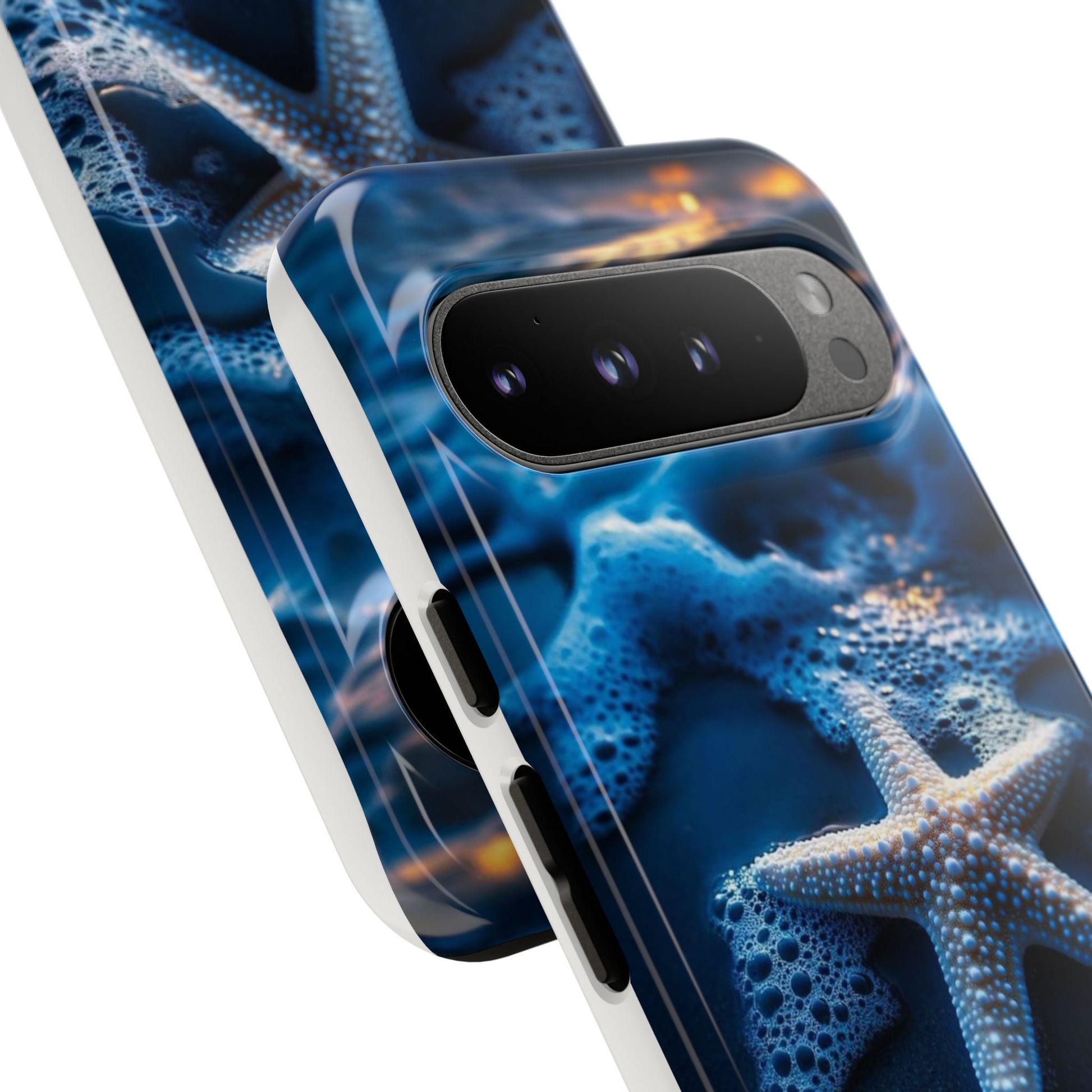 Starfish Beach Tough Cases for iPhones, Samsung, and Pixel