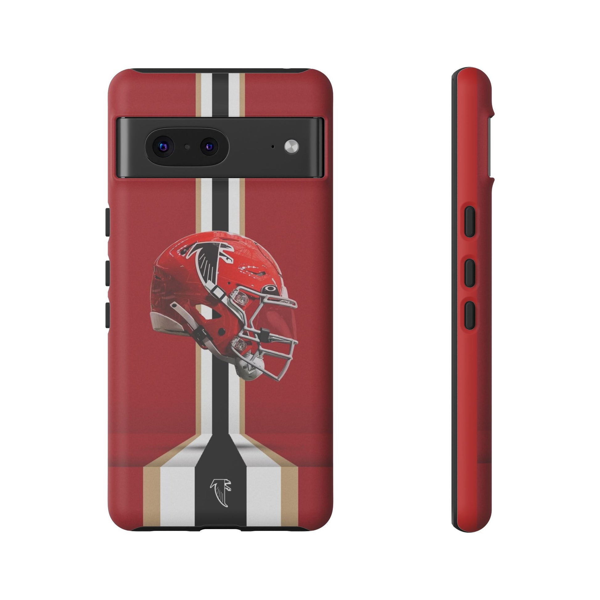 Atlanta Falcons Football Helmet Logo Tough Cases for iPhones, Samsung, and Pixel
