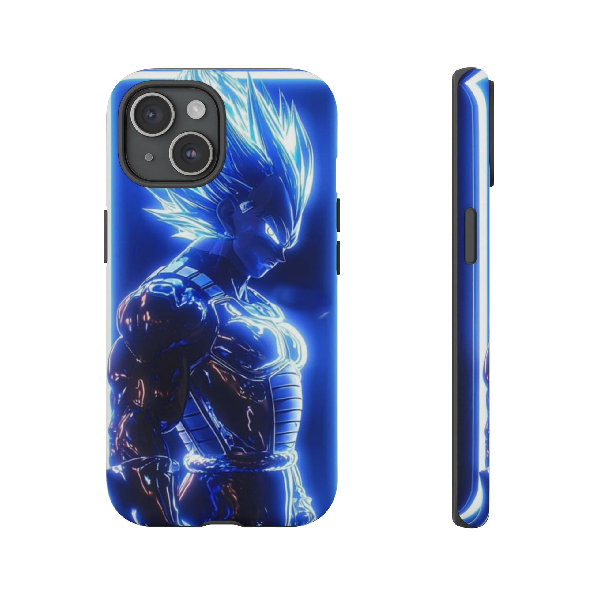 Anime Dragon Ball Z Super Saiyan Tough Cases for iPhones, Samsung, and Pixel