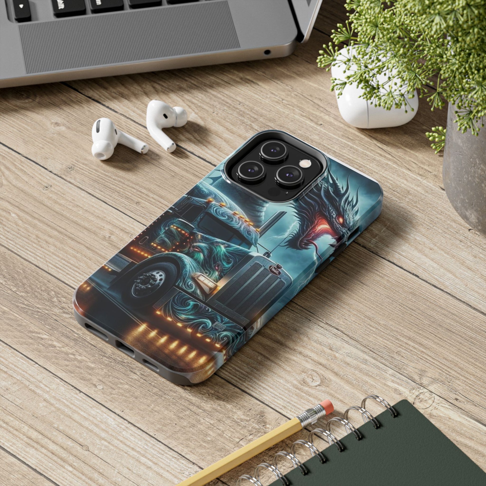 Monster Semi Truck Theme Phone Case for iPhone & Samsung Galaxy Phones