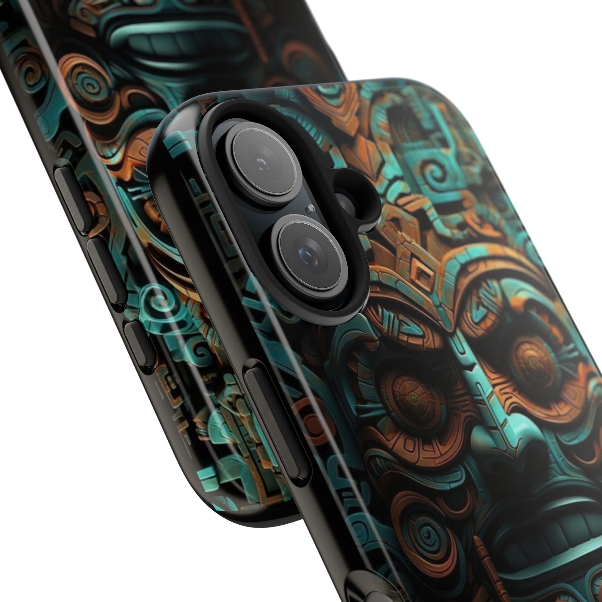 Aztecs Sculpture Inspired Phone Cases for Iphones & Samsung Phones