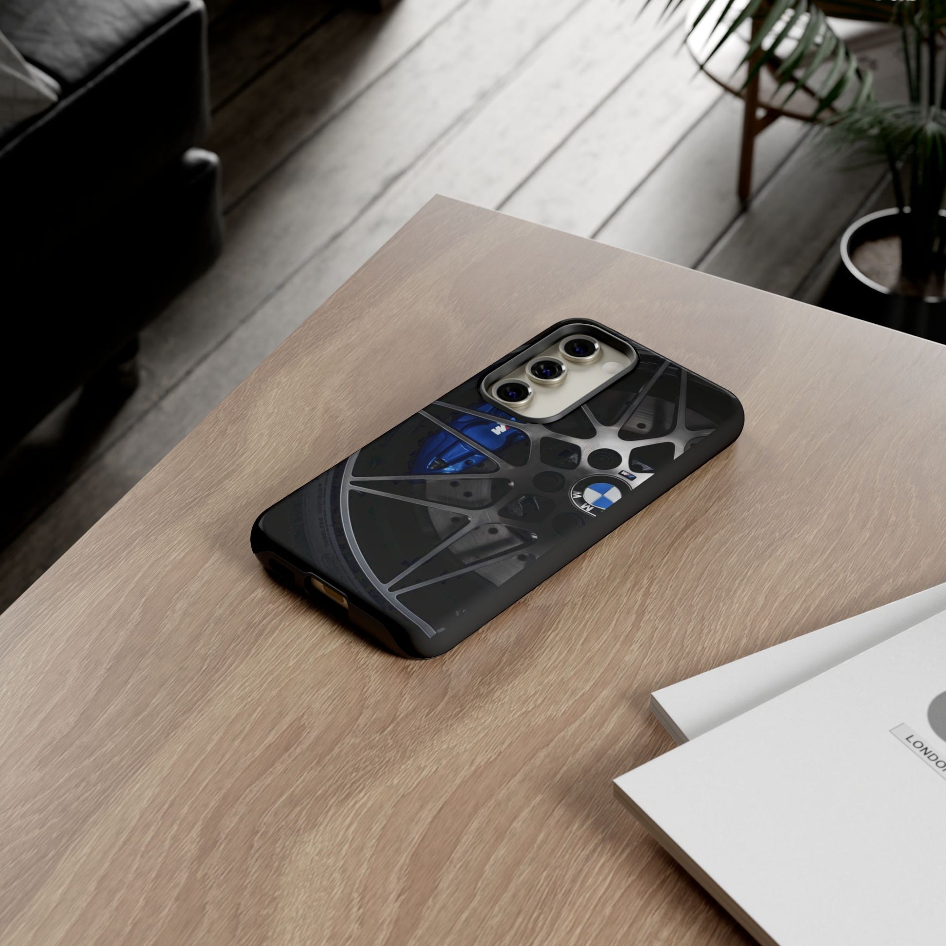 BMW M3 Racing Wheels Tough Cases for iPhones, Samsung, and Pixel