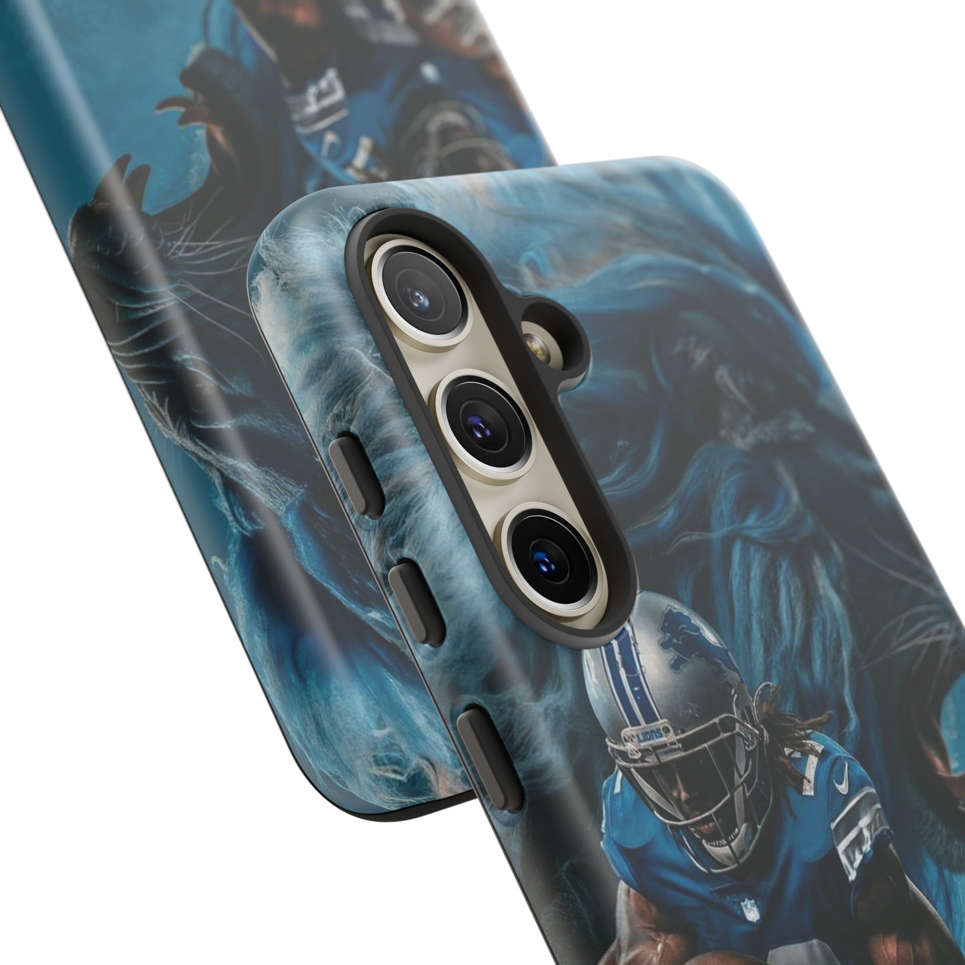Detroit Lions Player Football Phone Case, Tough Cases for iPhones, Samsung, and Pixel