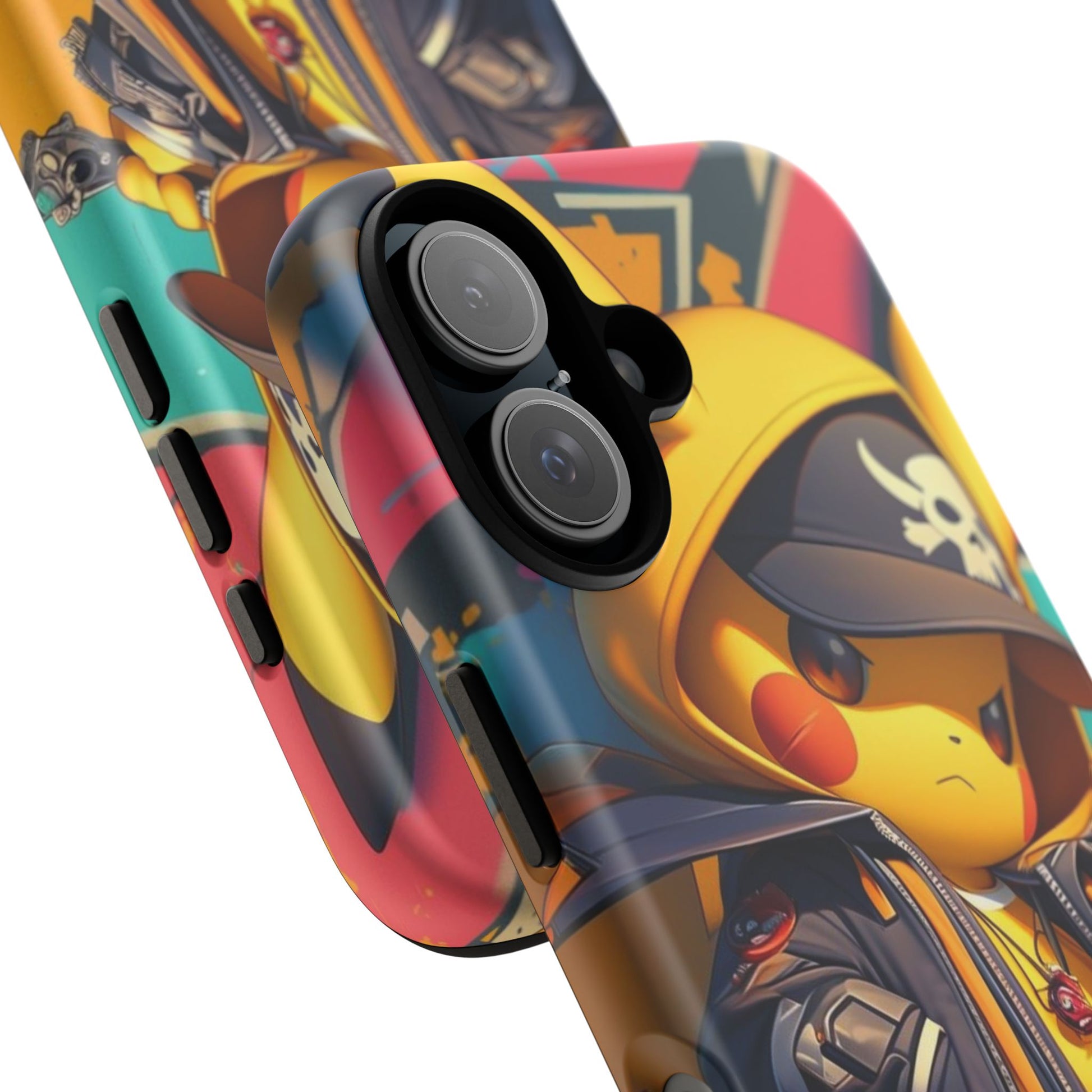 Cute Poke Bear Phone Case, Tough Cases for iPhones, Samsung, and Pixel