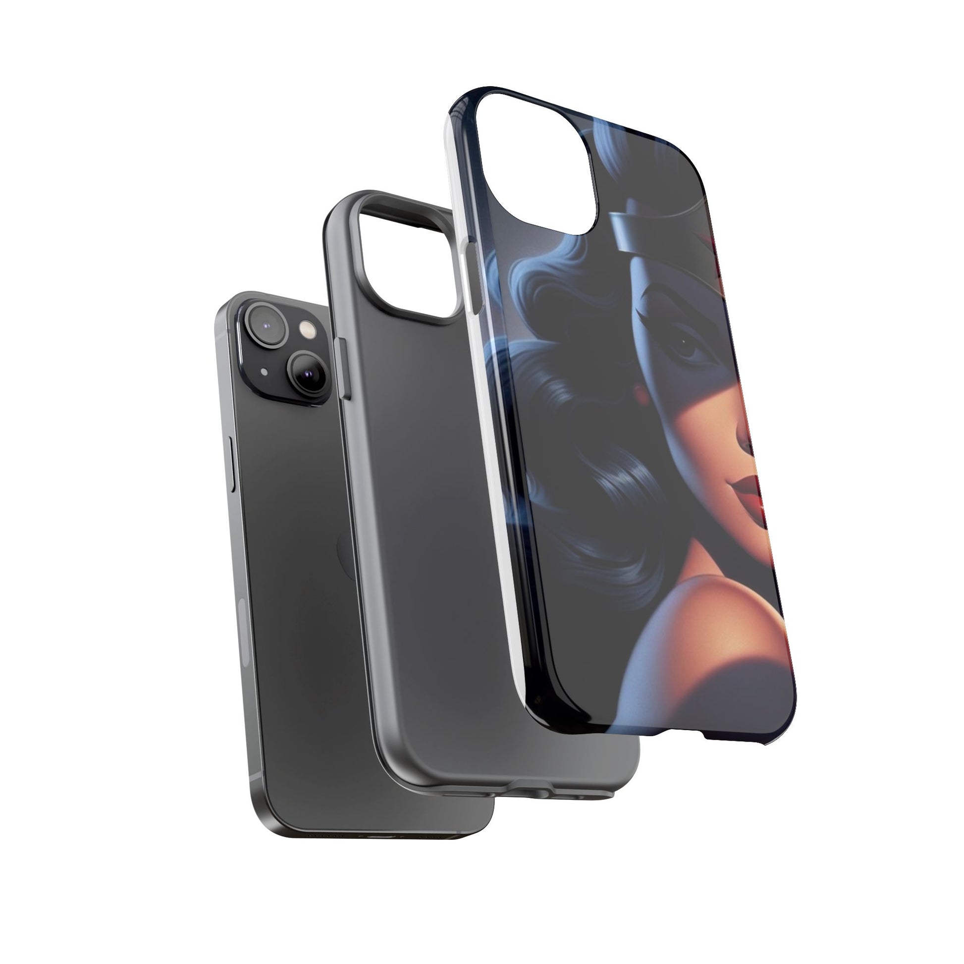Classic Comics Wonder Woman Tough Cases for iPhones, Samsung, and Pixel