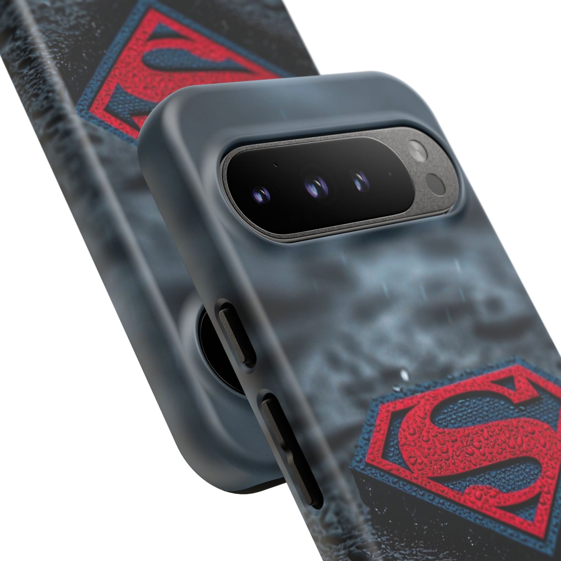 Superman Logo Tough Cases for iPhones, Samsung, and Pixel
