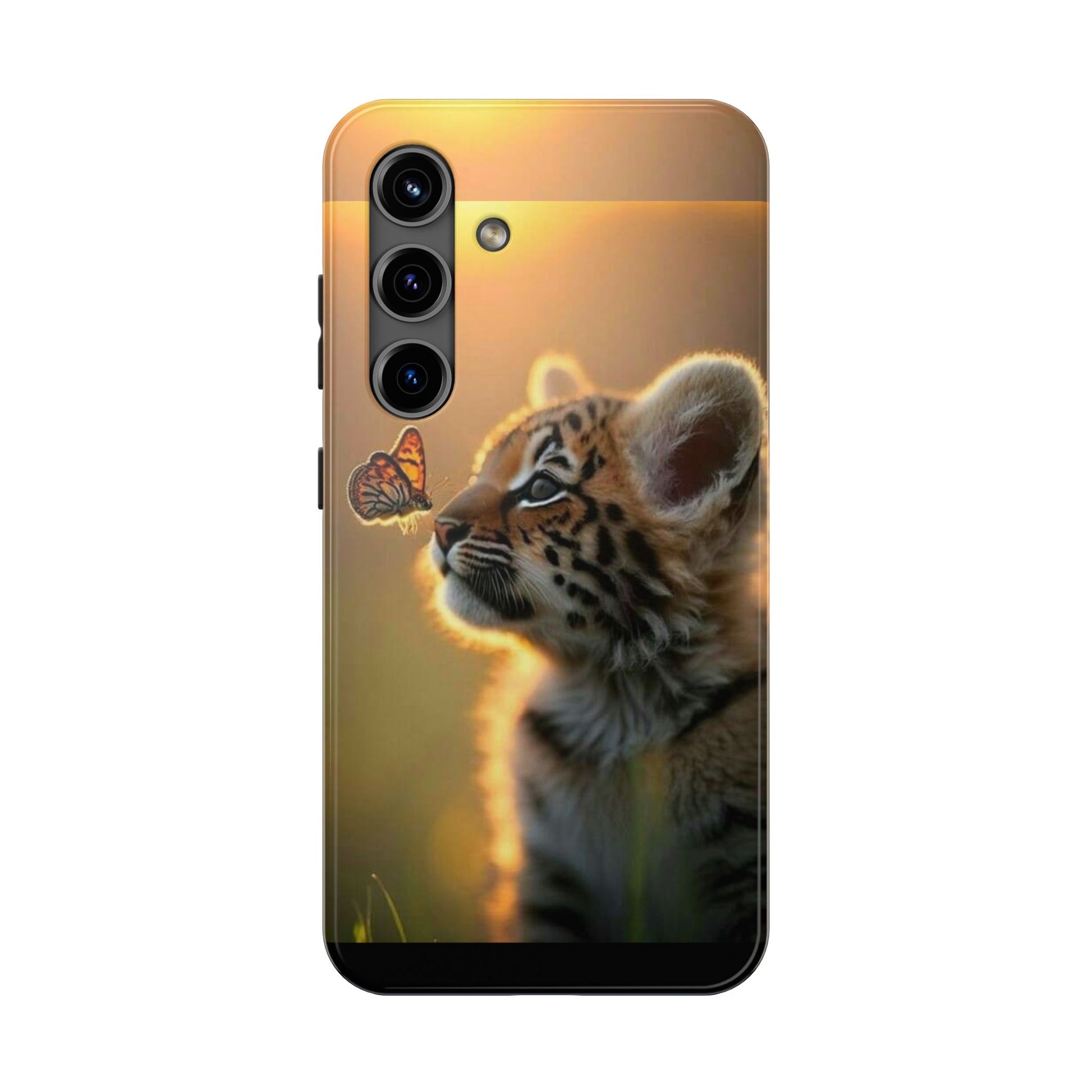 Tiger Cub Theme Phone Cases for iPhones & Samsung Phones