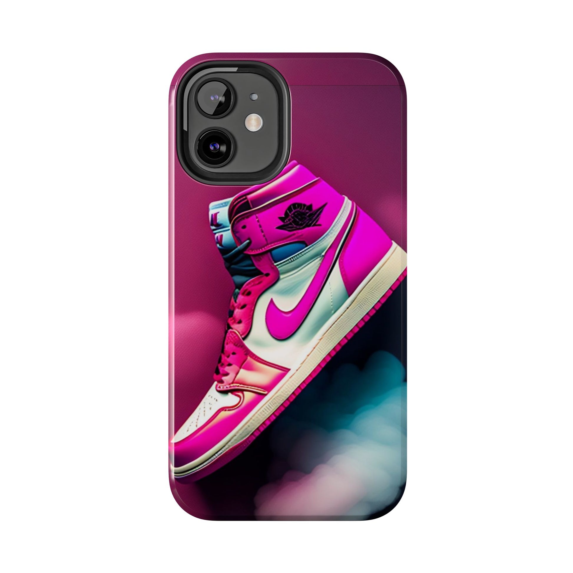 Pink Jordan Sneakers Phone Cases for iPhones & Samsung Phones