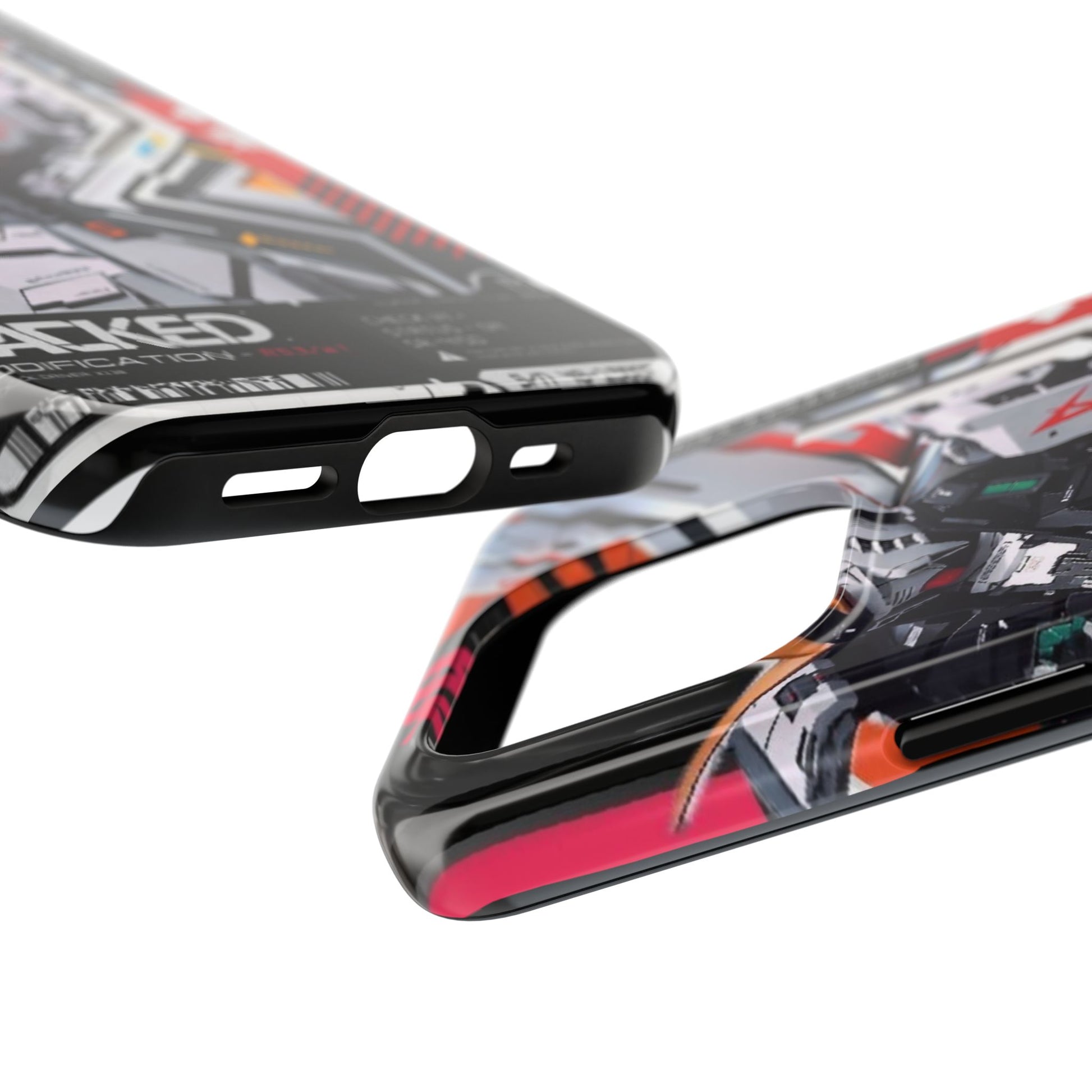 Anime Mecha Warrior Phone Case for iPhone & Samsung Galaxy Phones