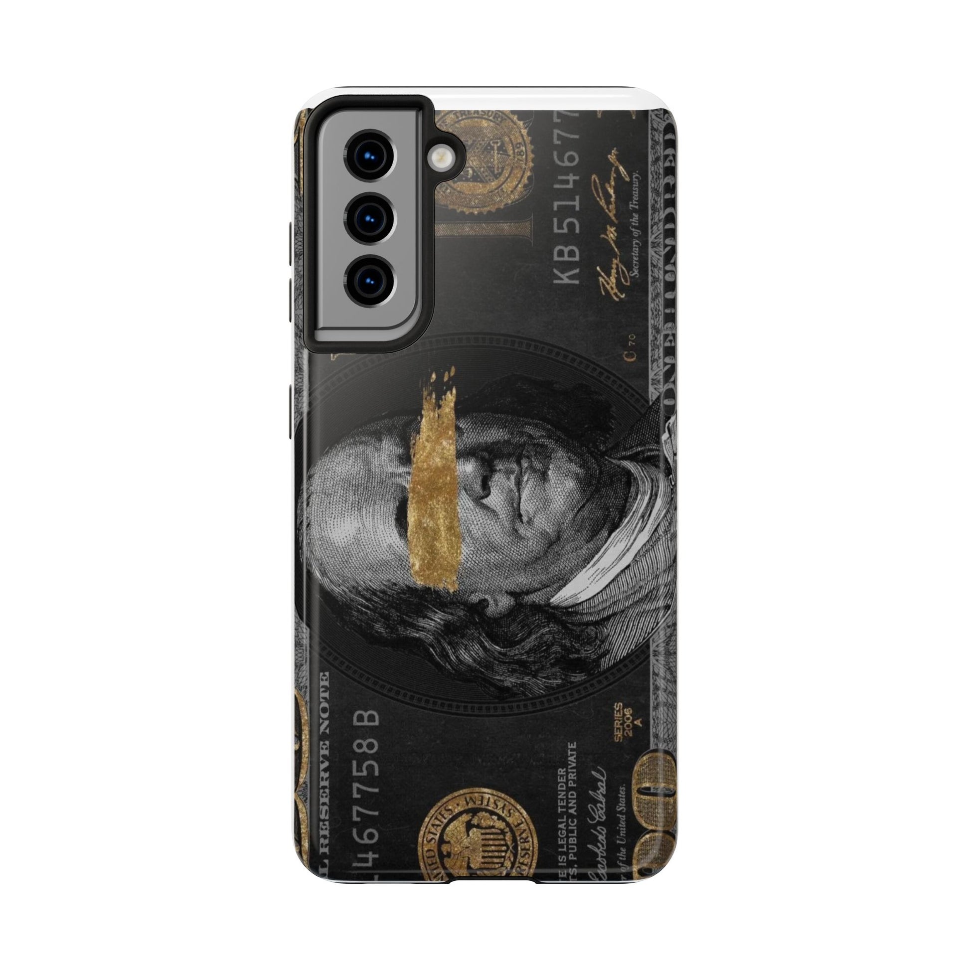 Hundred Dollar Bill Phone Cases for Iphones & Samsung Durable