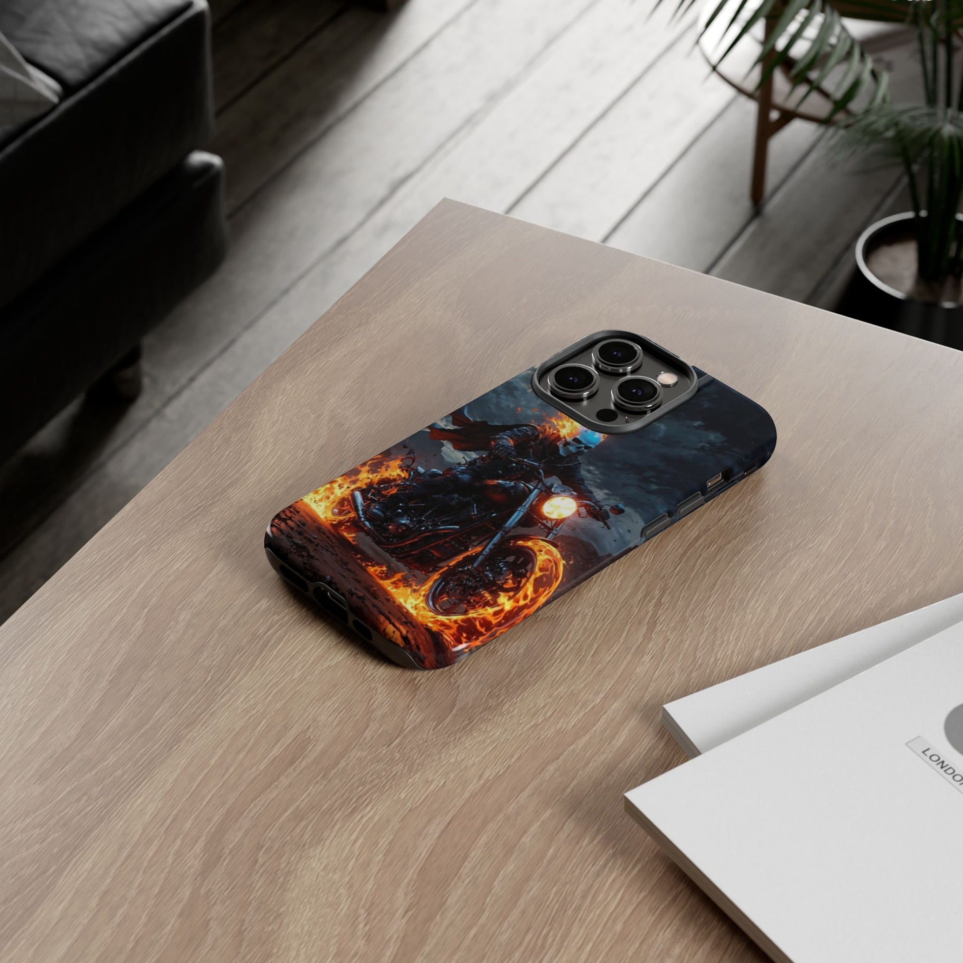 Marvel's Ghost Rider Tough Cases for iPhones, Samsung, and Pixel