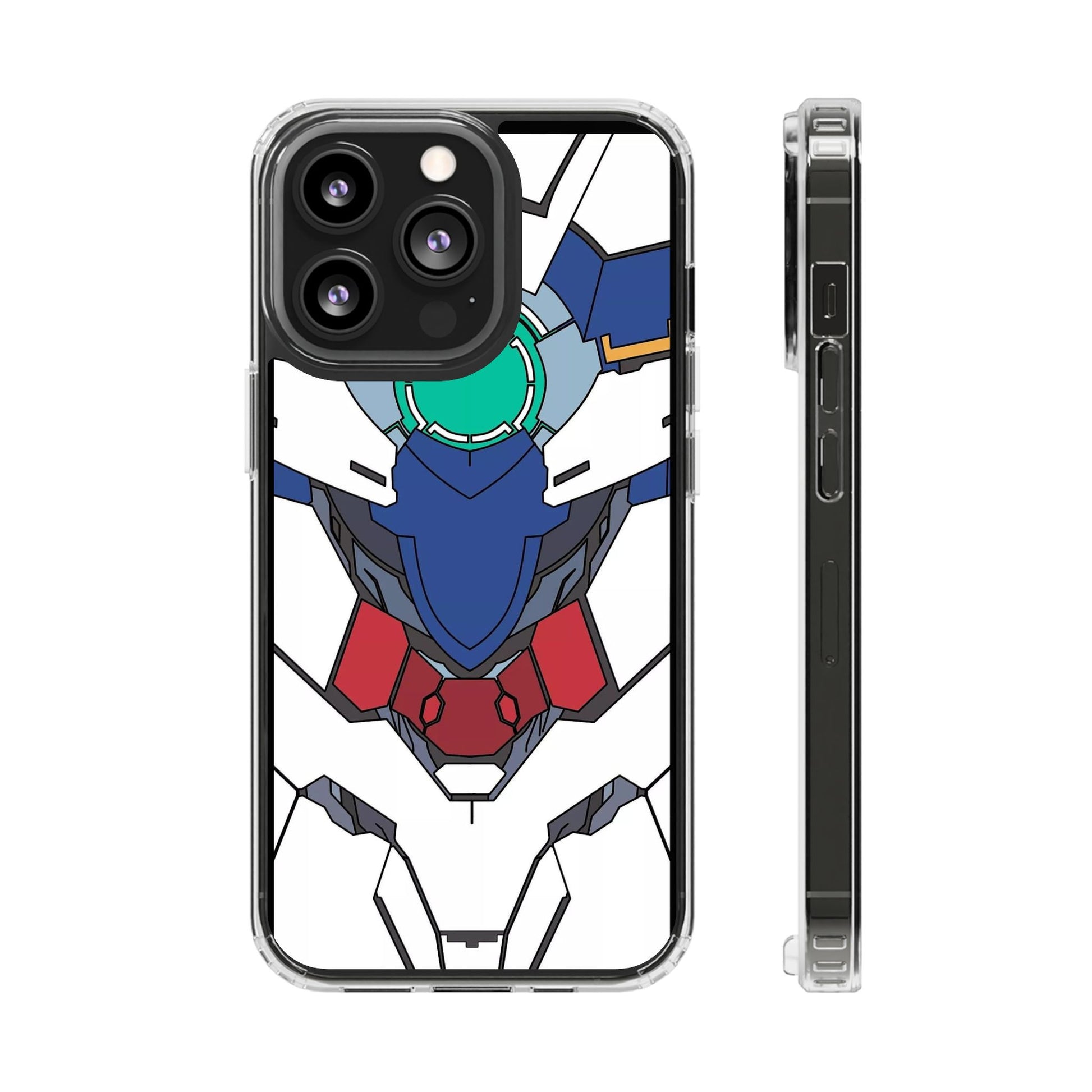 Phone Cover, Gundam Mecha Armor Clear Case, Iphone Samsung Cover, Clear Phone