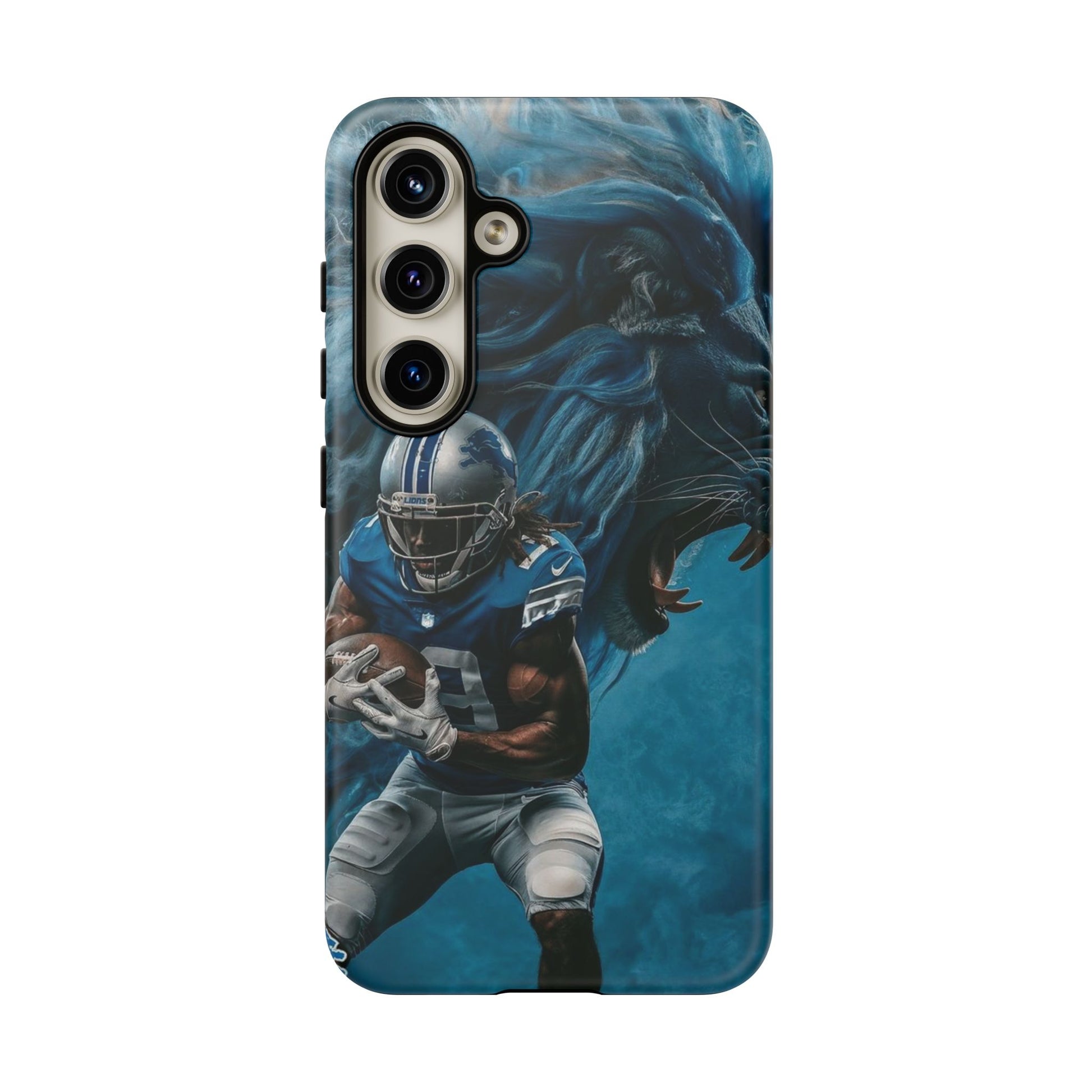 Detroit Lions Player Football Phone Case, Tough Cases for iPhones, Samsung, and Pixel