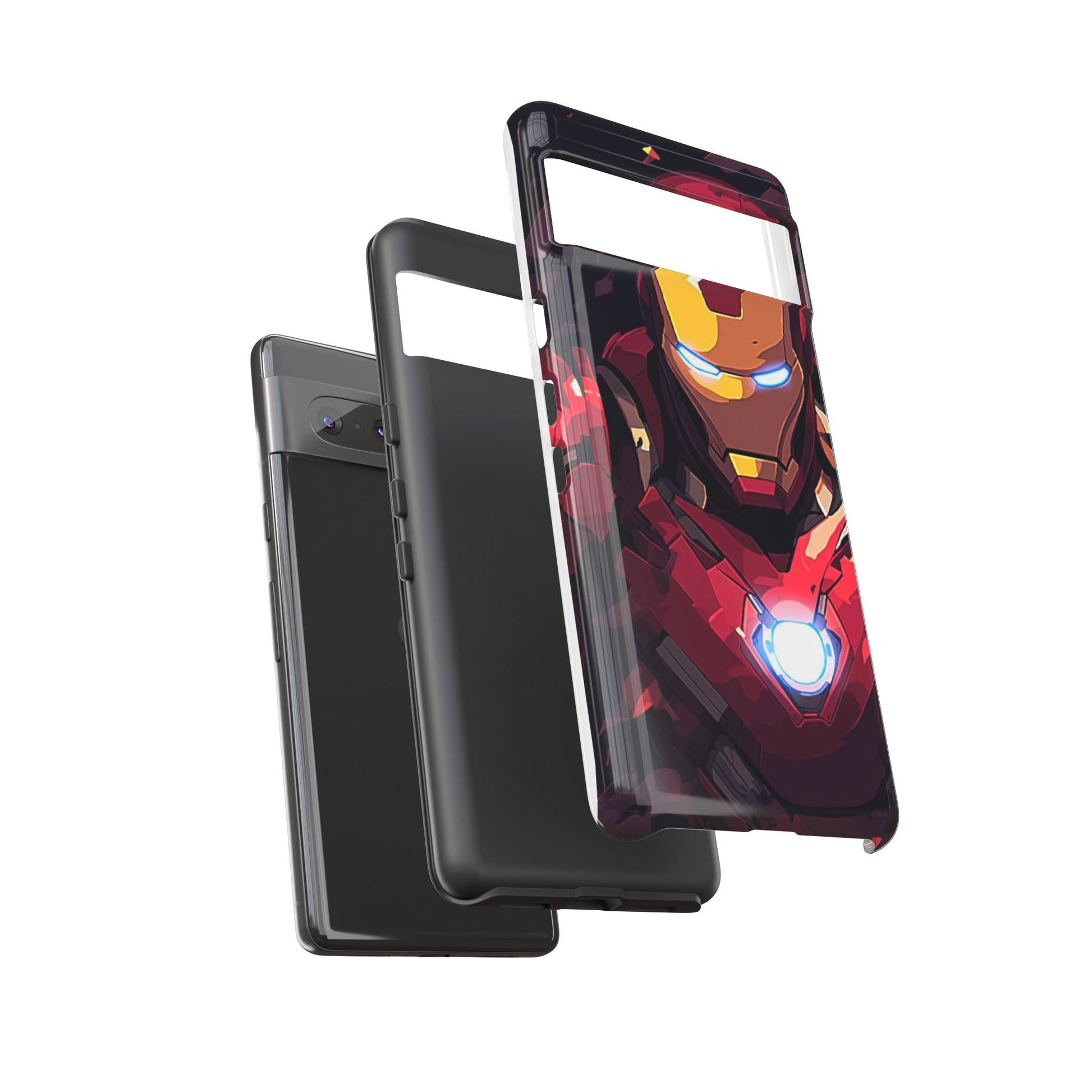 Invincible Iron Man Tough Cases for iPhones, Samsung, and Pixel