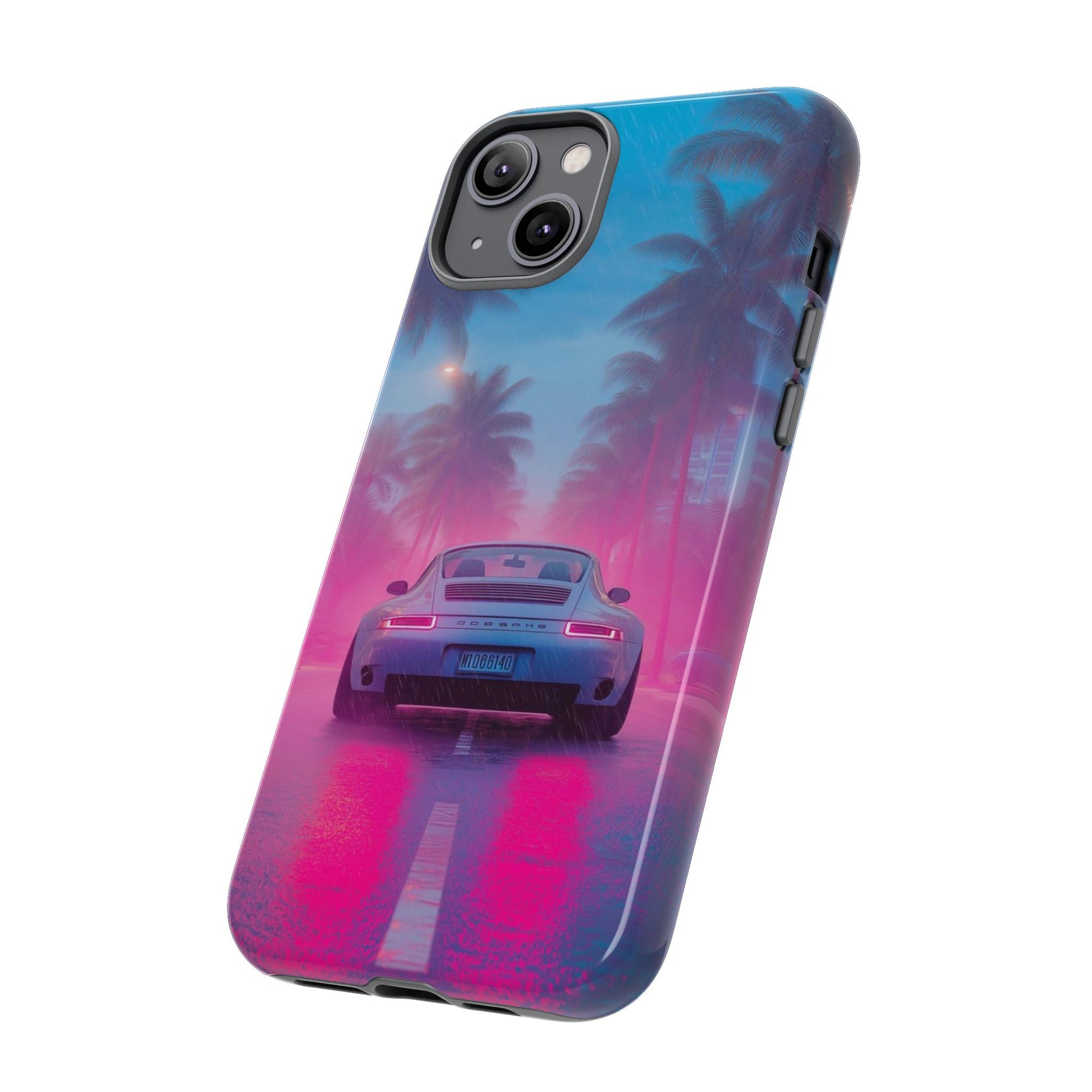 Miami Vice Porsche Phone Case for iPhone, Samsung Galaxy, & Pixel Phones