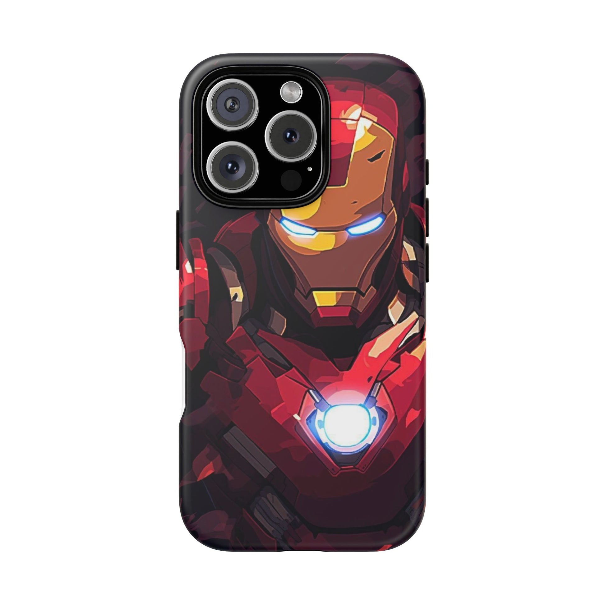 Invincible Iron Man Tough Cases for iPhones, Samsung, and Pixel