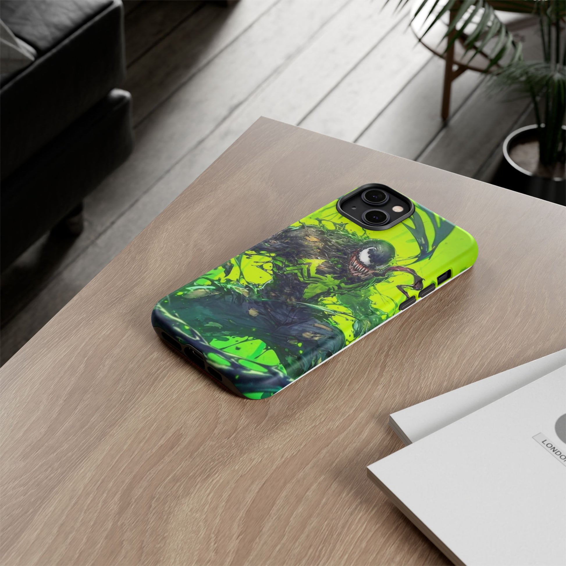 Evil Venom Phone Case, Tough Cases, Marvel Comics Phone for iPhones, Samsung, and Pixel