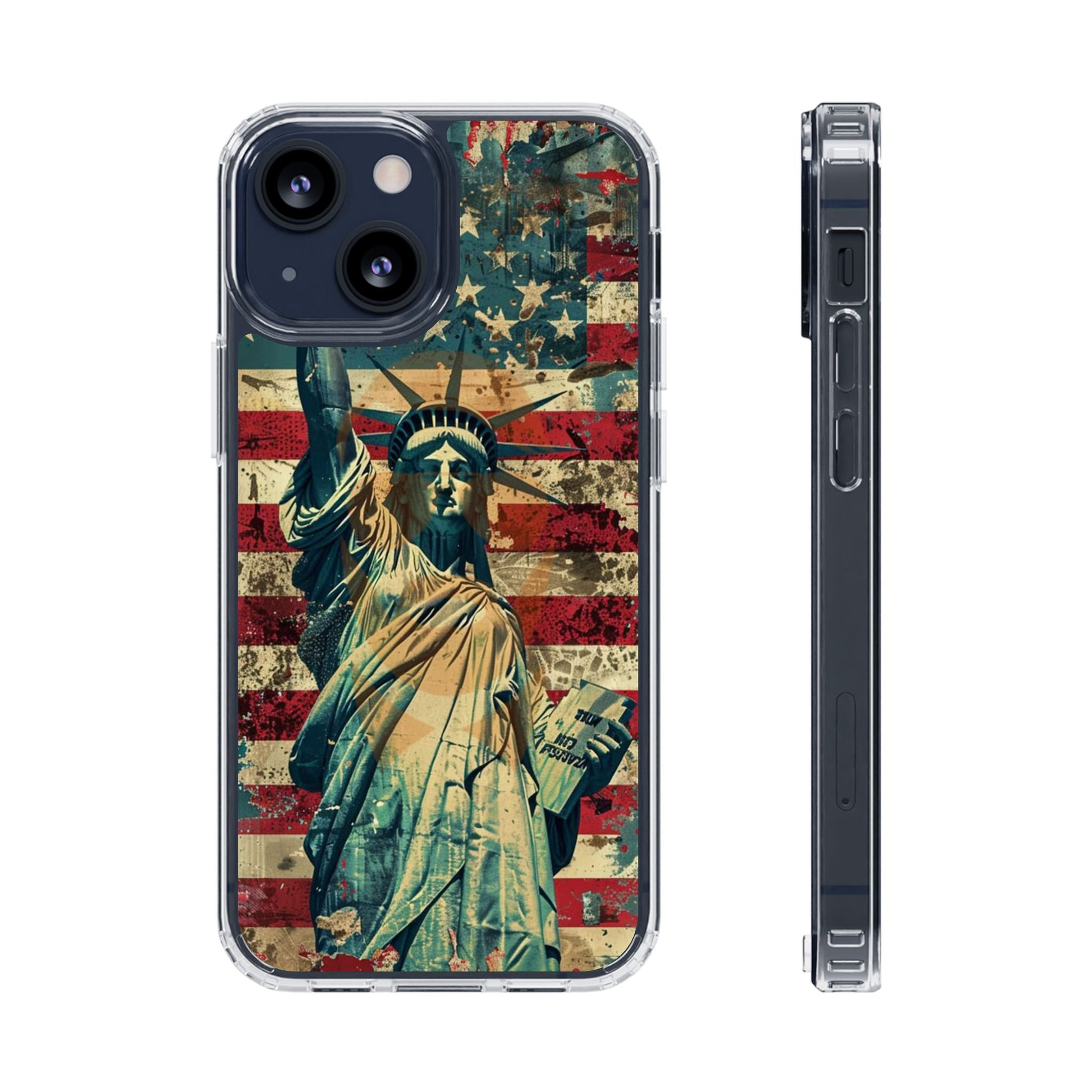 American Iconic Lady Liberty Themed Iphone, Samsung case