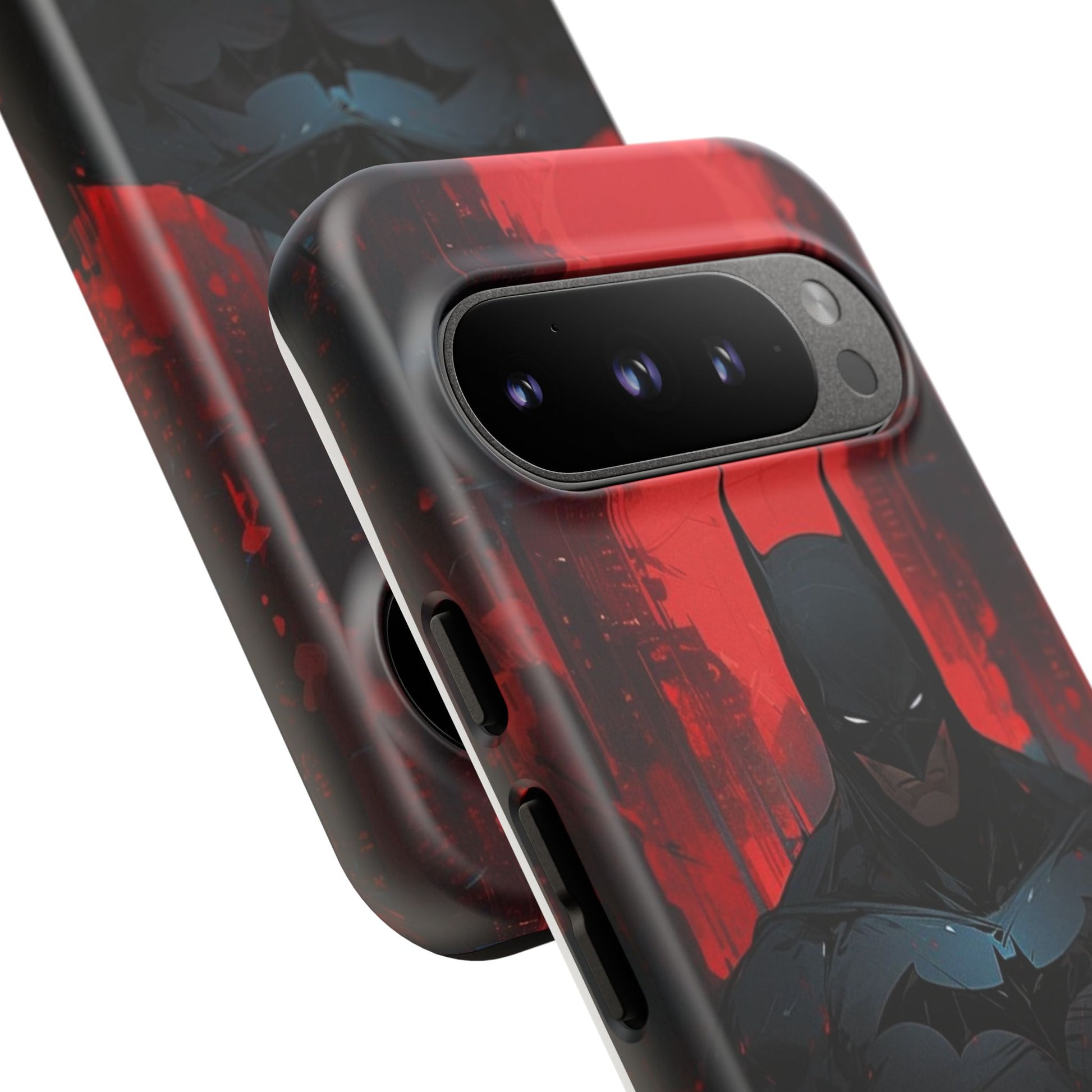 The Dark Knight Batman Tough Cases for iPhones, Samsung, and Pixel